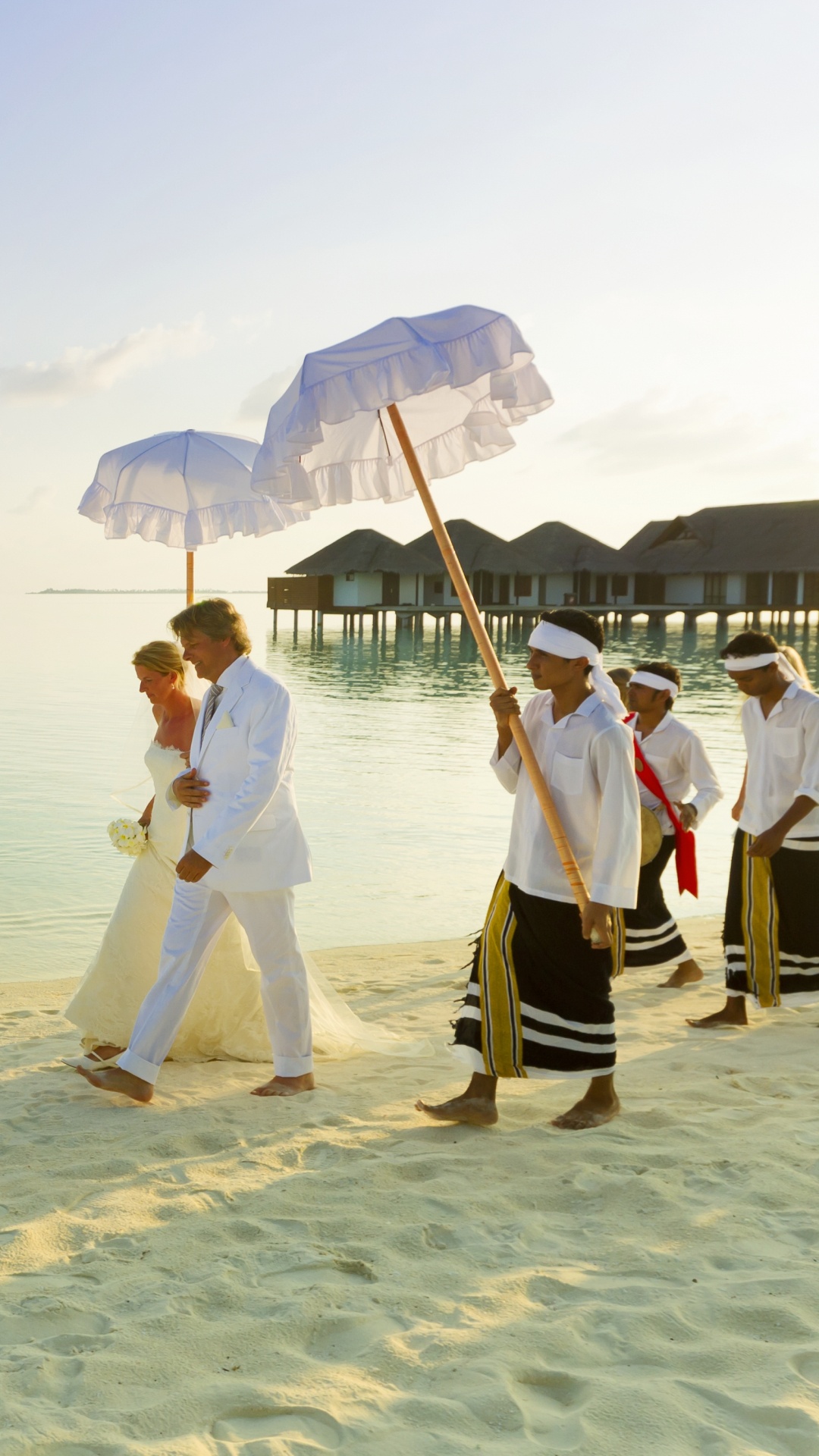 Обои Велассару Мальдивы, отпуск, медовый месяц, туризм, пляж в разрешении 1080x1920