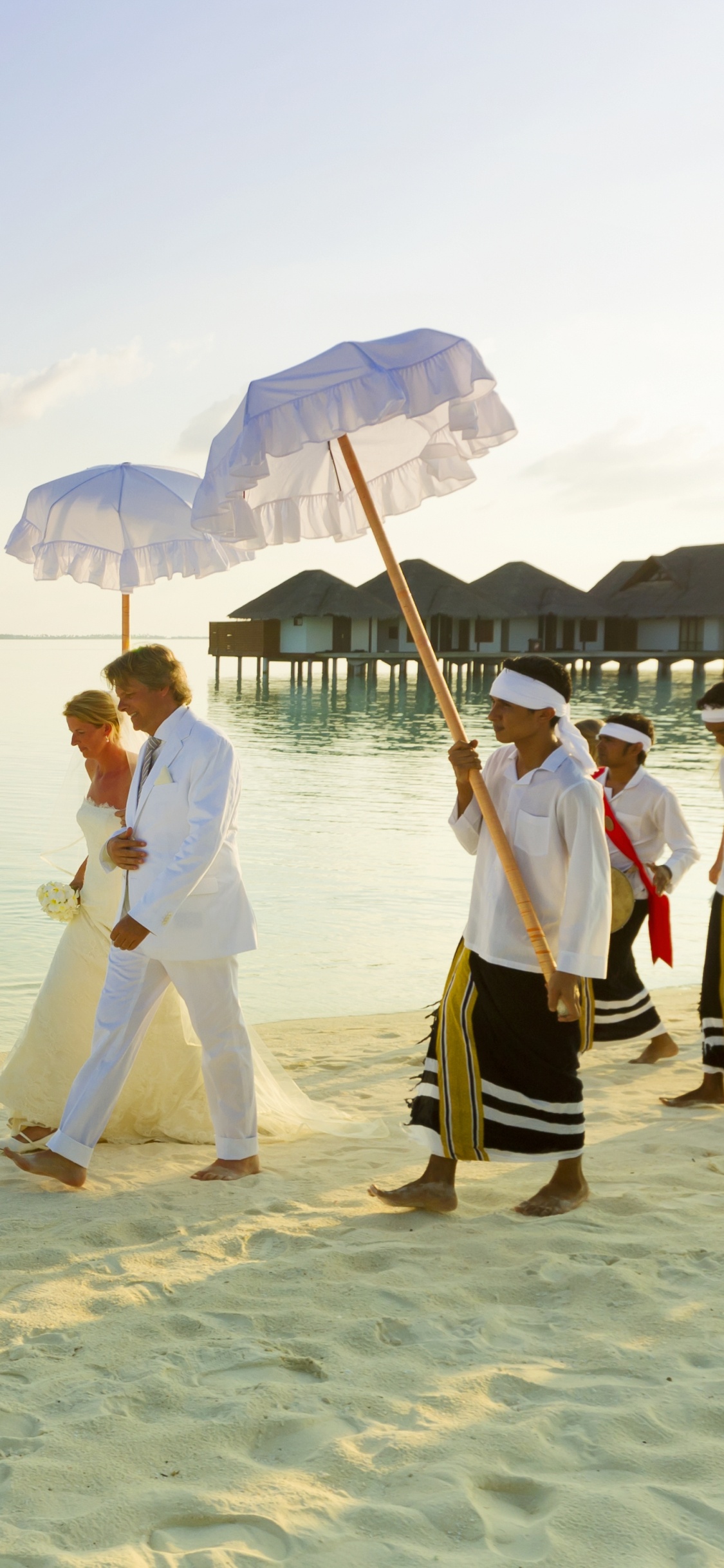 Обои Велассару Мальдивы, отпуск, медовый месяц, туризм, пляж в разрешении 1125x2436
