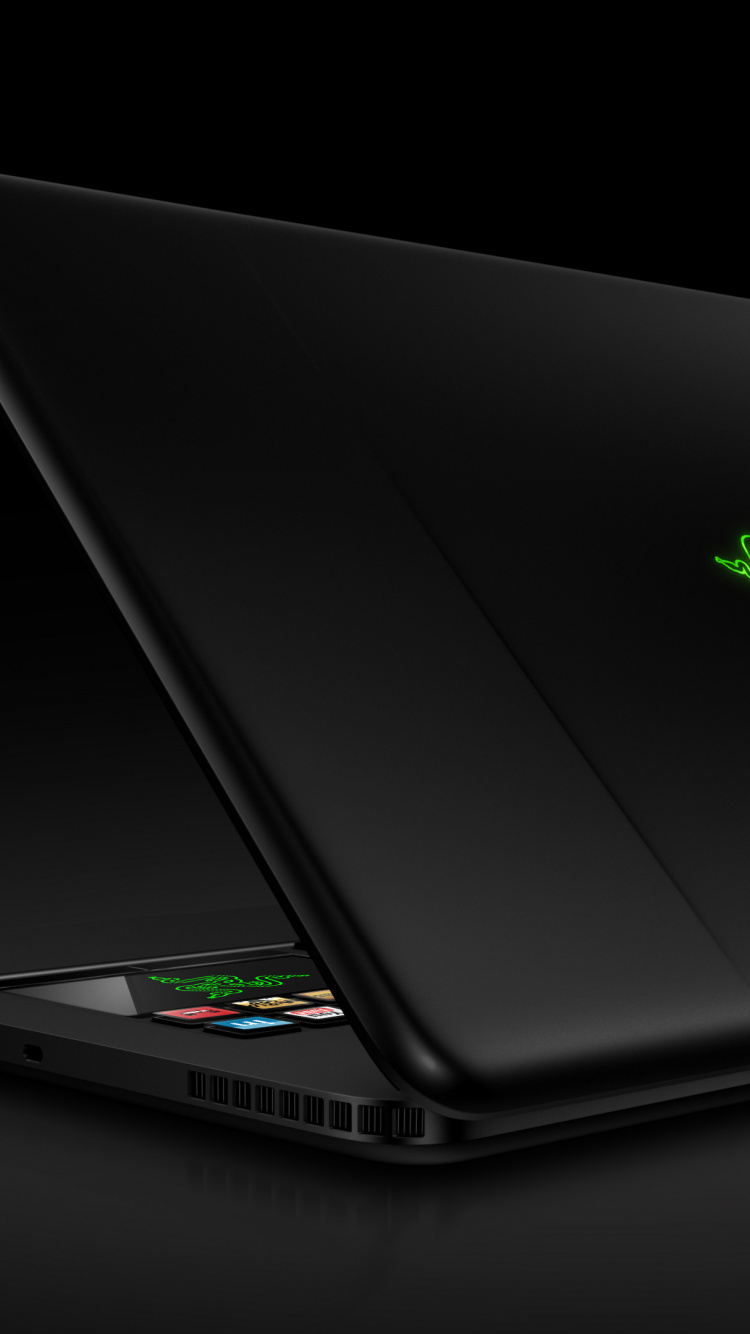 Обои Компания Razer Лезвие 14, технологии, электронное устройство, гаджет, мультимедийные средства в разрешении 750x1334