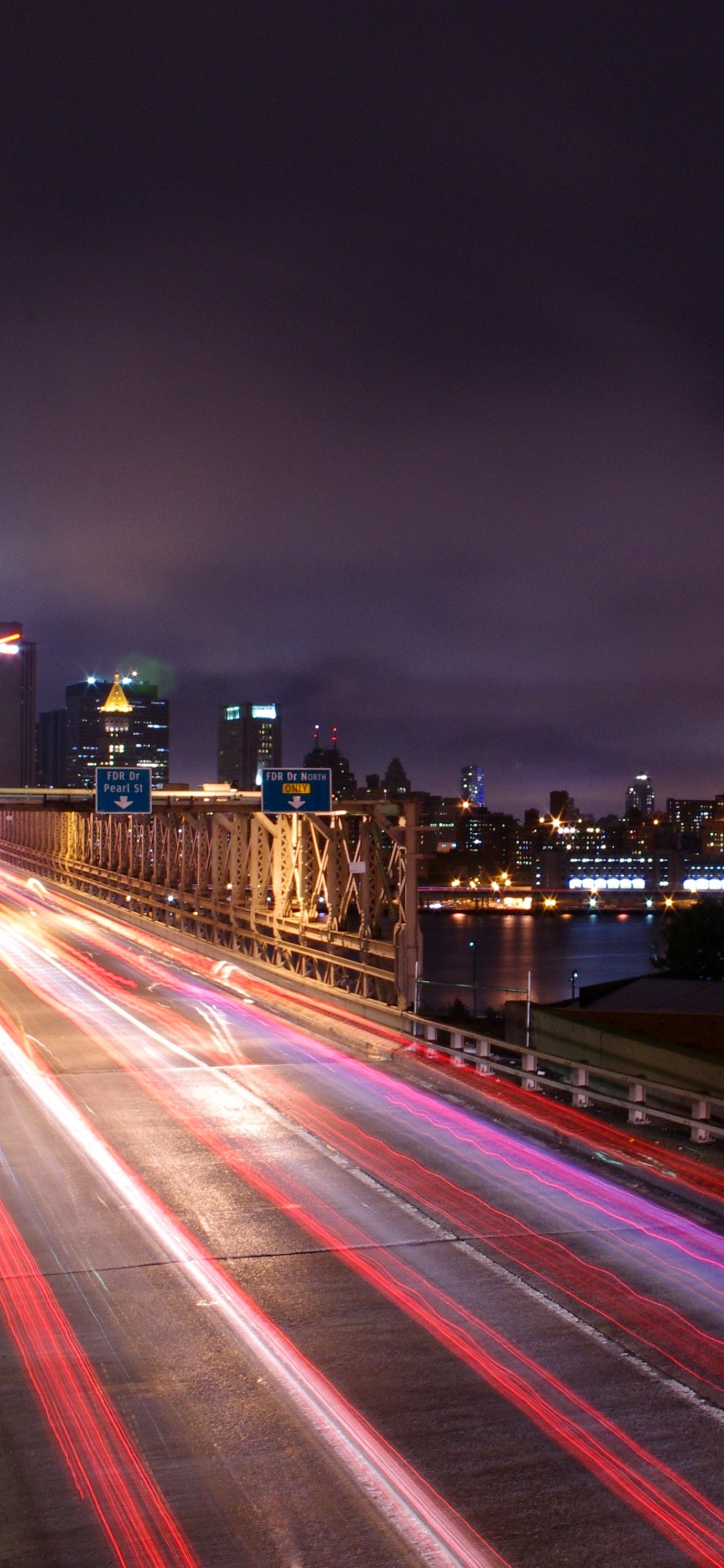 Обои ночь, городской пейзаж, город, городской район, метрополия в разрешении 1242x2688