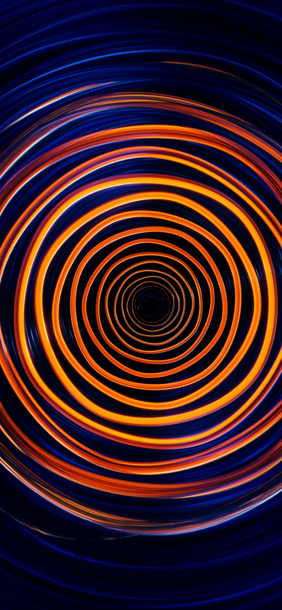 Обои узор, красочность, арт, симметрия, круг в разрешении 1125x2436