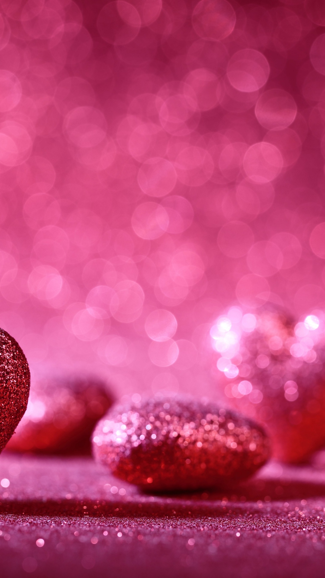 Обои День Святого Валентина, Роза, пурпурный цвет, красный цвет, розовый День святого Валентина в разрешении 1080x1920