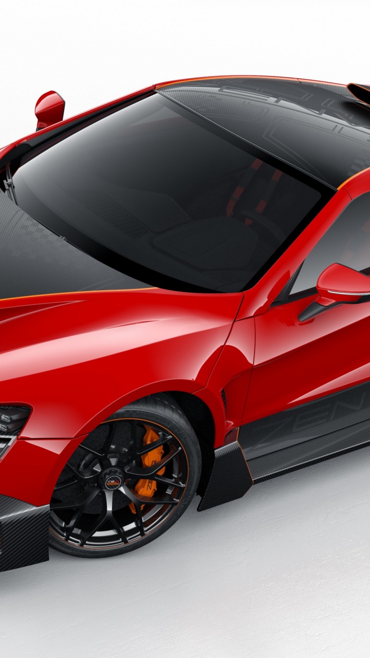 Обои Женевский Автосалон 2018, zenvo ts1 gt, zenvo st1, кабина, легковые автомобили в разрешении 720x1280