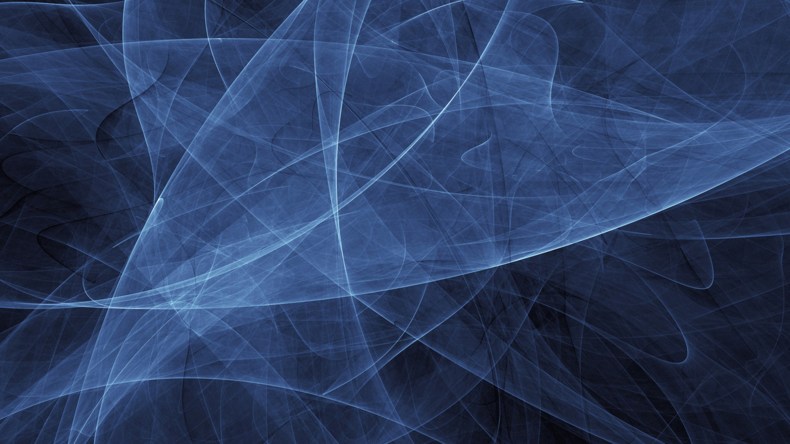 Обои абстрактное искусство, цифровое искусство, арт, живопись, синий в разрешении 2560x1440