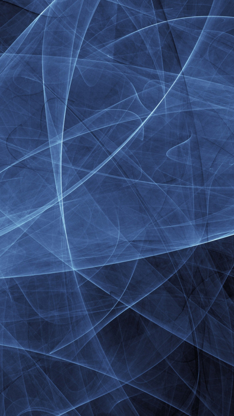 Обои абстрактное искусство, цифровое искусство, арт, живопись, синий в разрешении 750x1334