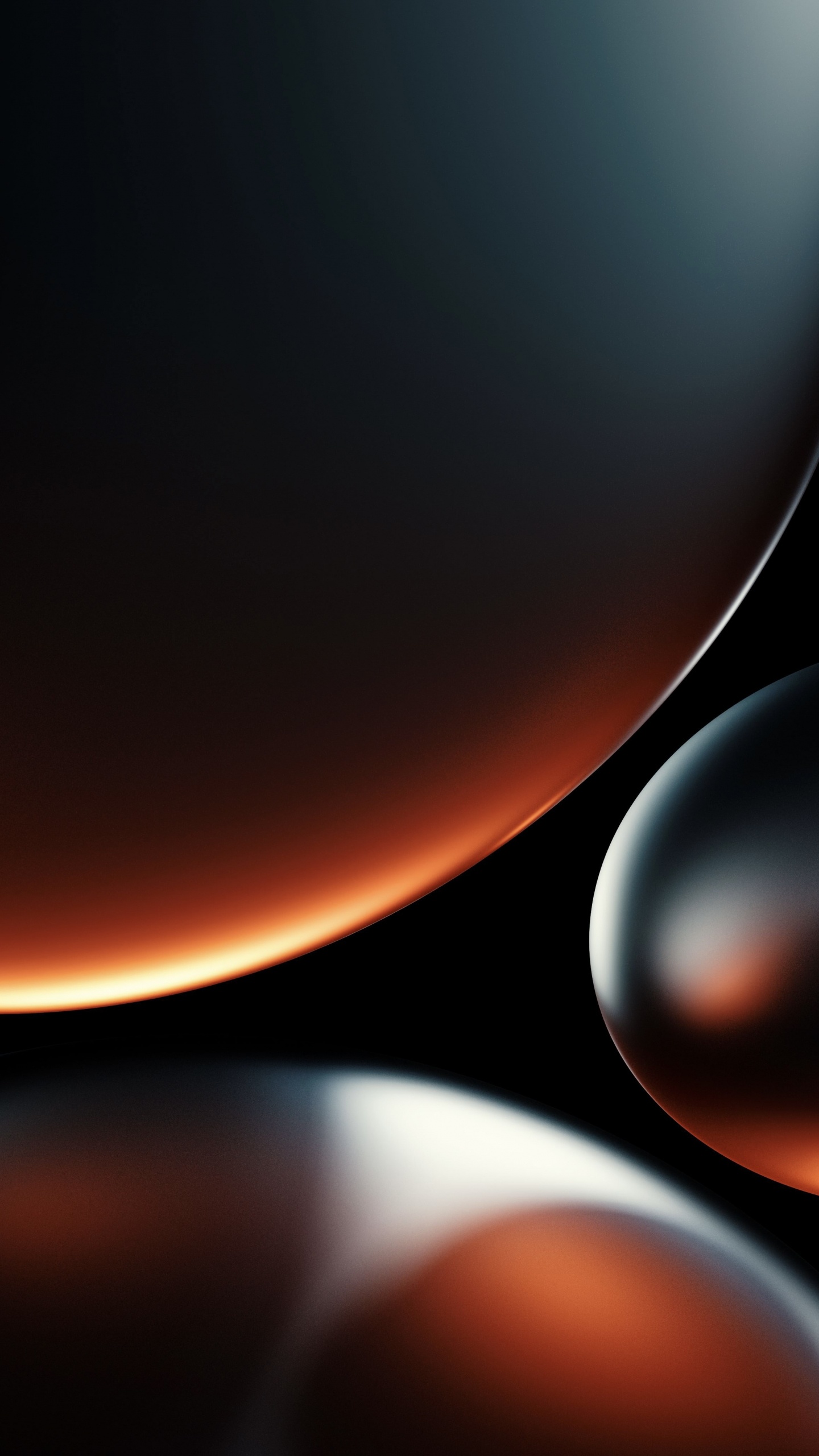 Обои атмосфера, красочность, круг, полутона и оттенки, арт в разрешении 1440x2560