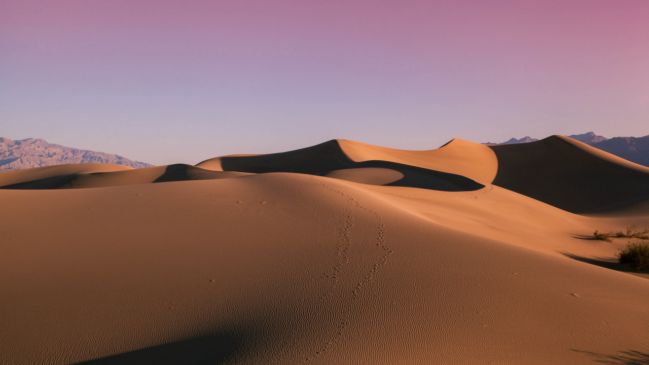 Обои эрг, поющий песок, Дюна, пустыня, песок в разрешении 1280x720