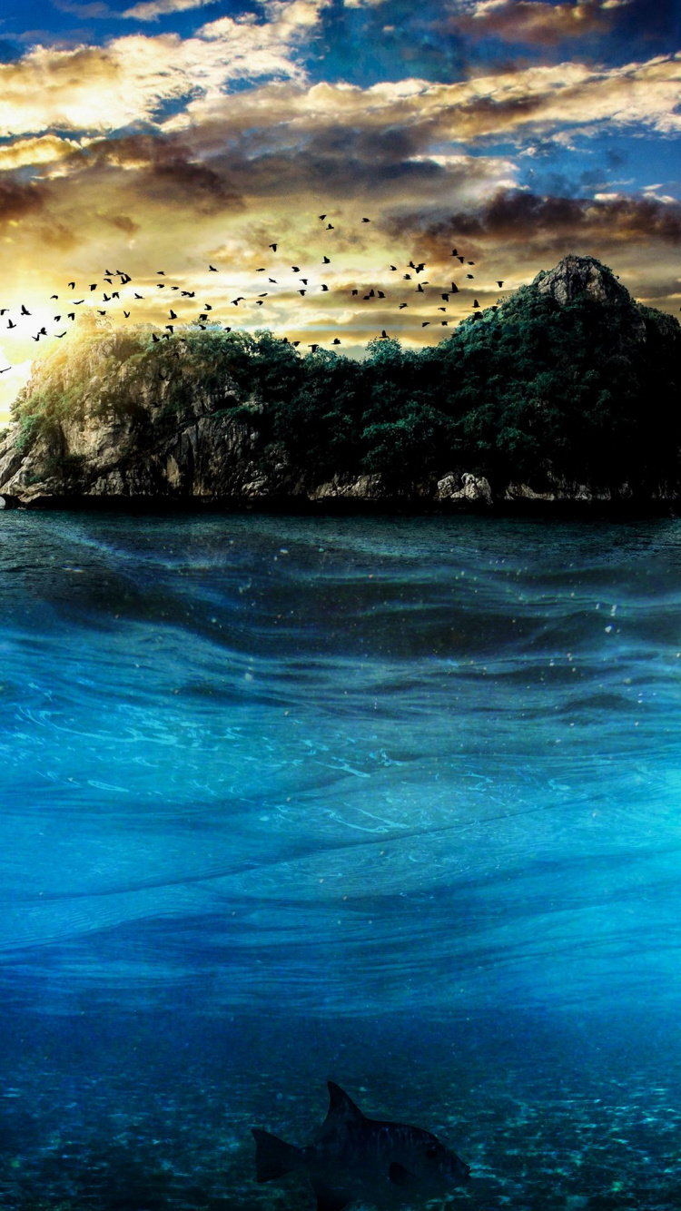 Обои OPPO A37, OPPO A53, OPPO A91, OPPO, облако в разрешении 750x1334