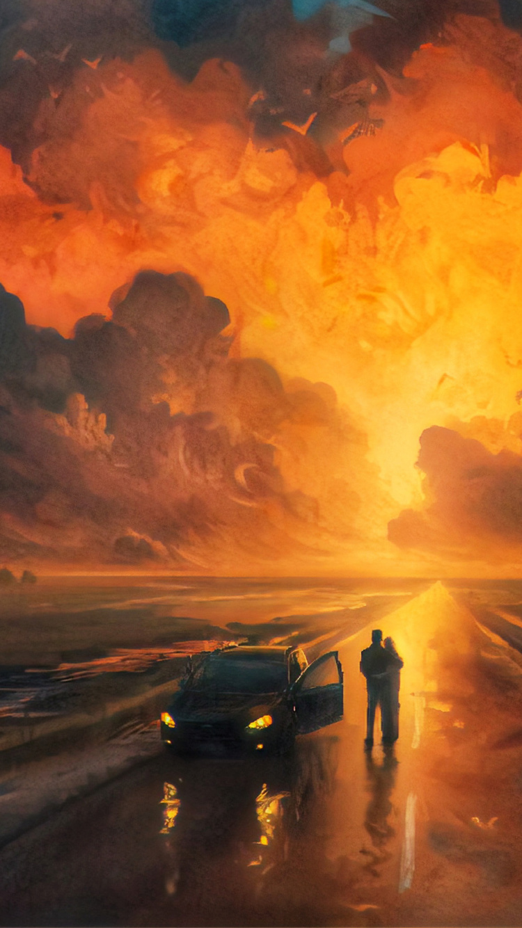 Обои цифровое искусство, живопись, арт, иллюстрация, артист в разрешении 750x1334