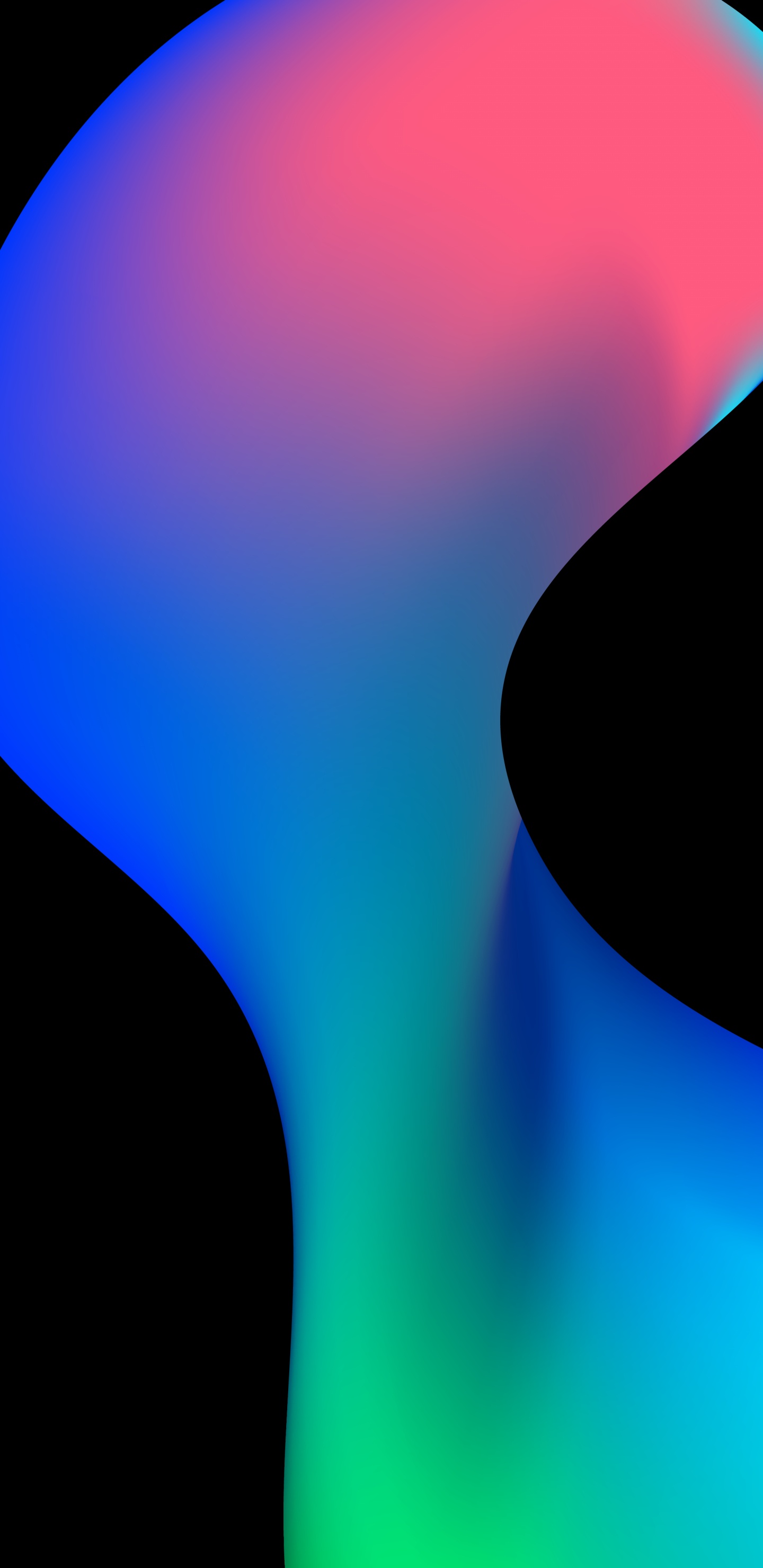 Обои свет, красочность, лазурный, материальное свойство, полутона и оттенки в разрешении 1440x2960