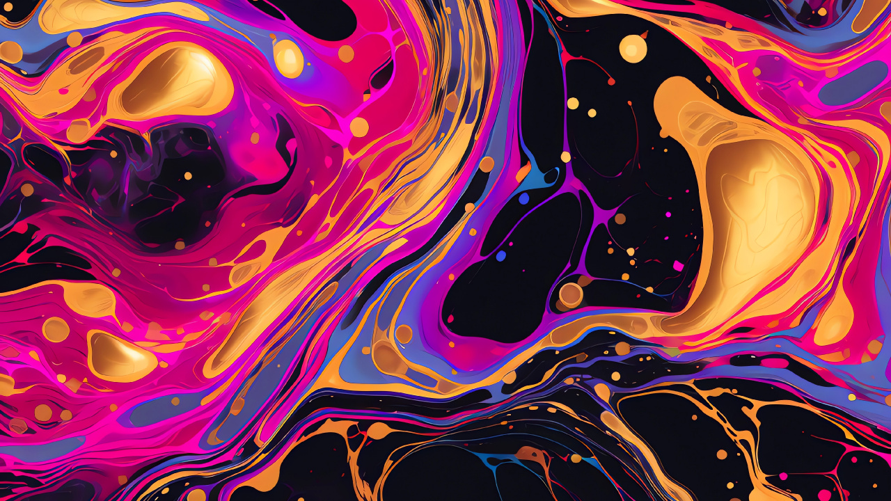 Обои художественная краска, арт, визуальное искусство, графический дизайн, живопись в разрешении 1280x720