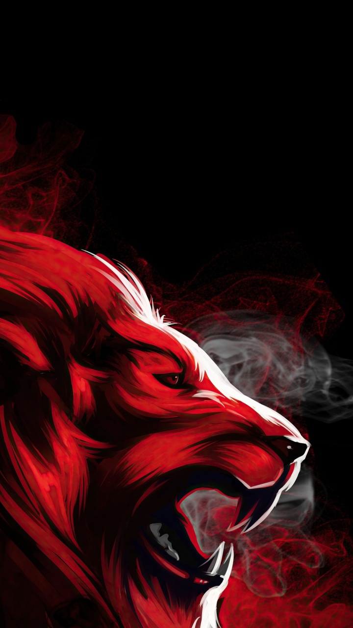 Обои ios, голова, глаз, человеческое тело, пасть в разрешении 720x1280