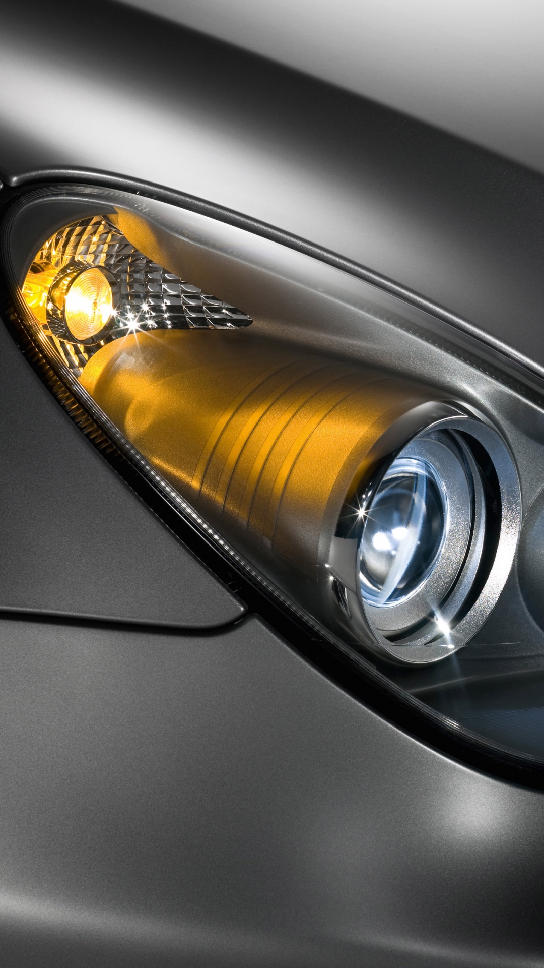 Обои Мерседес CLS фары, 2009 Мерседес-Benz CLS-класс, авто, спорткар, фара в разрешении 1080x1920