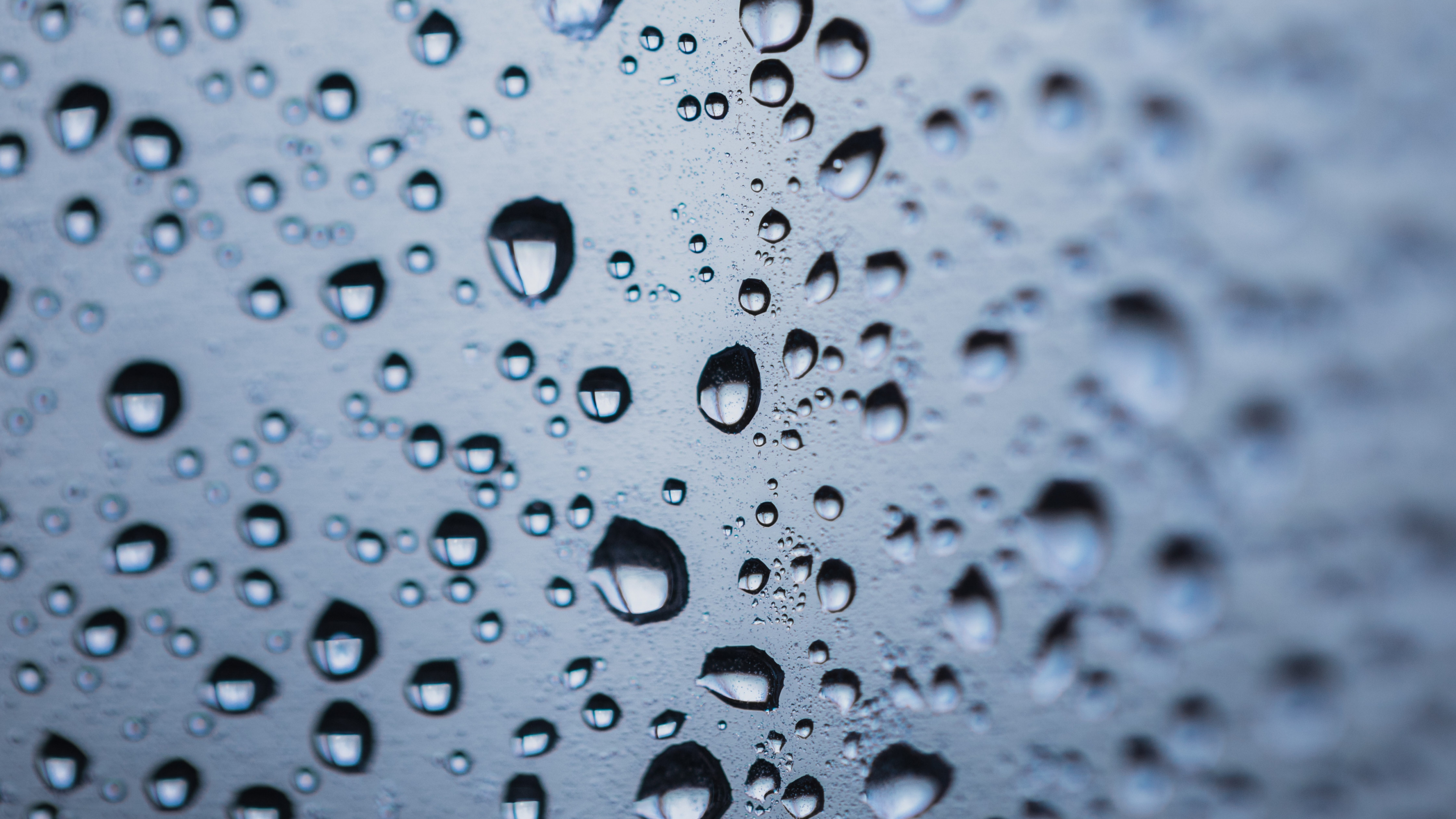 Обои роса, вода, падение, мелкий дождь, влага в разрешении 3840x2160