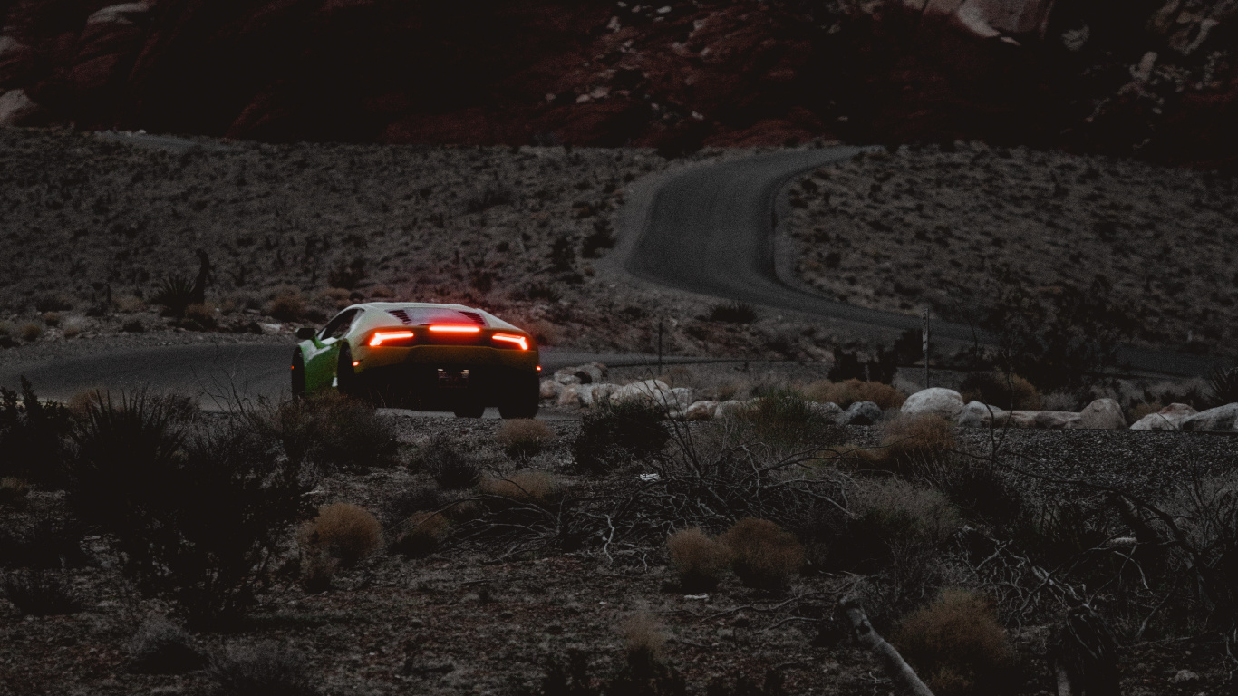 Обои спорткар, авто, гоночный автомобиль, местность, гоночный в разрешении 1366x768