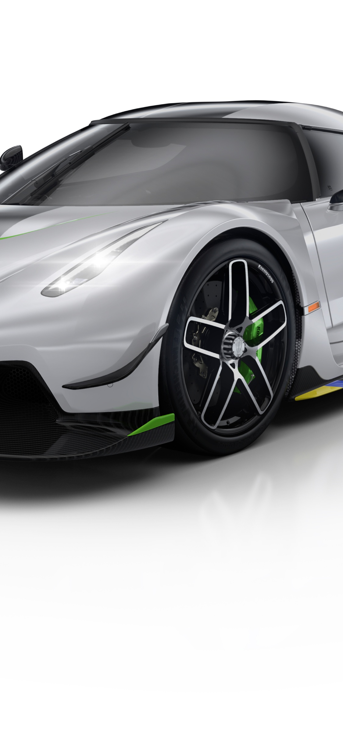 Обои Кенигсегг Йеско, Кенигсегг Агера, 2019 Женевском Автосалоне, авто, суперкар в разрешении 1125x2436