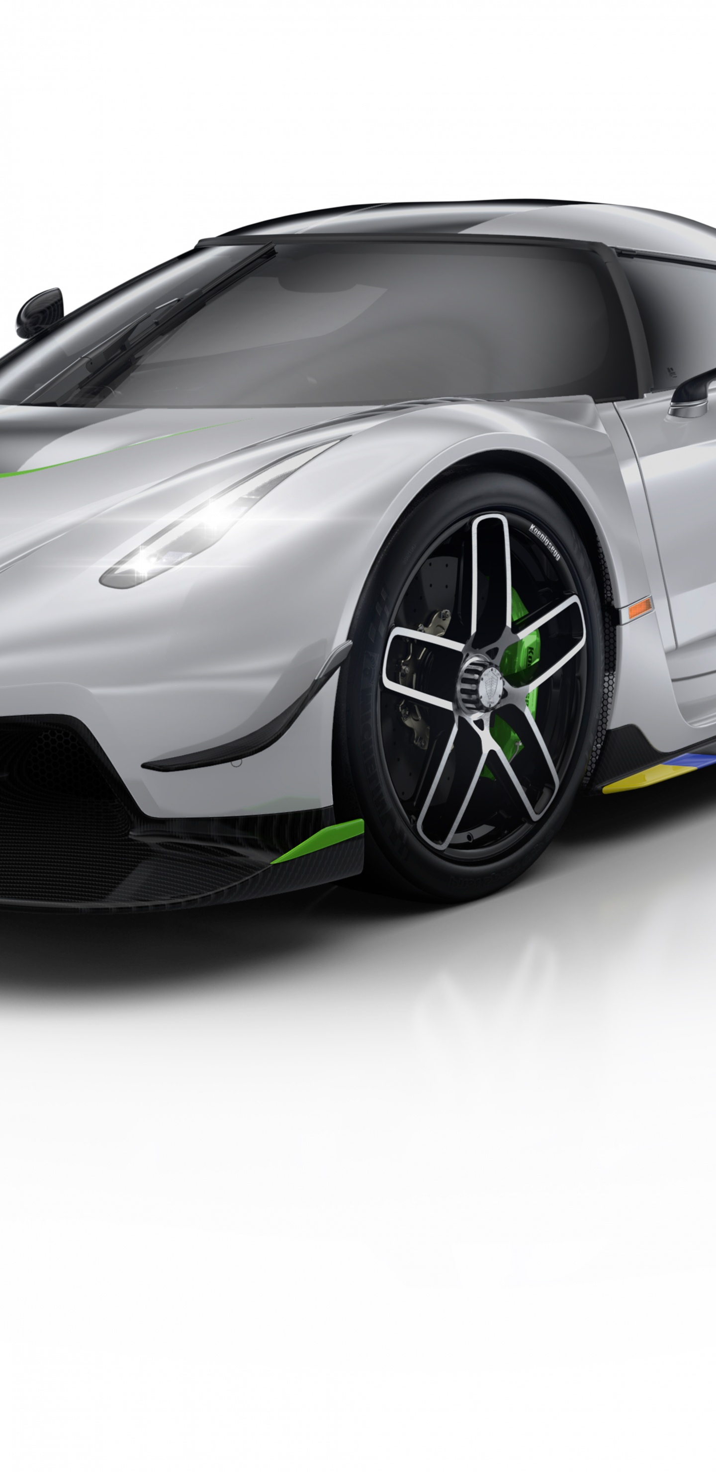 Обои Кенигсегг Йеско, Кенигсегг Агера, 2019 Женевском Автосалоне, авто, суперкар в разрешении 1440x2960