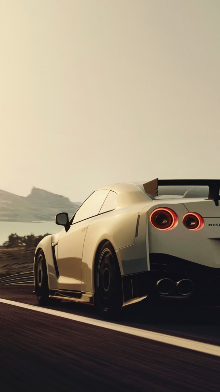 Обои Ниссан, спорткар, авто, суперкар, спортивный автомобиль в разрешении 720x1280