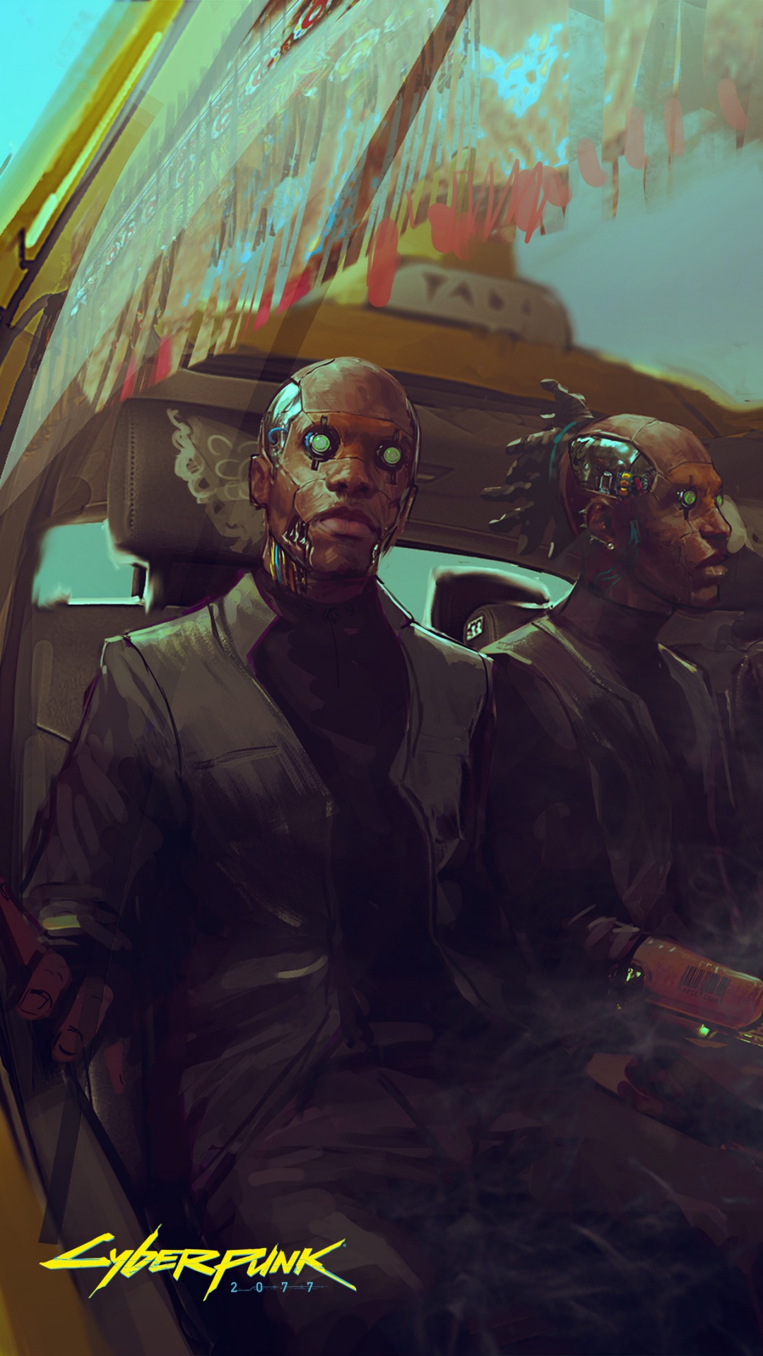 Обои Киберпанк 2077, концепт арт, cd projekt, арт, иллюстрация в разрешении 1080x1920