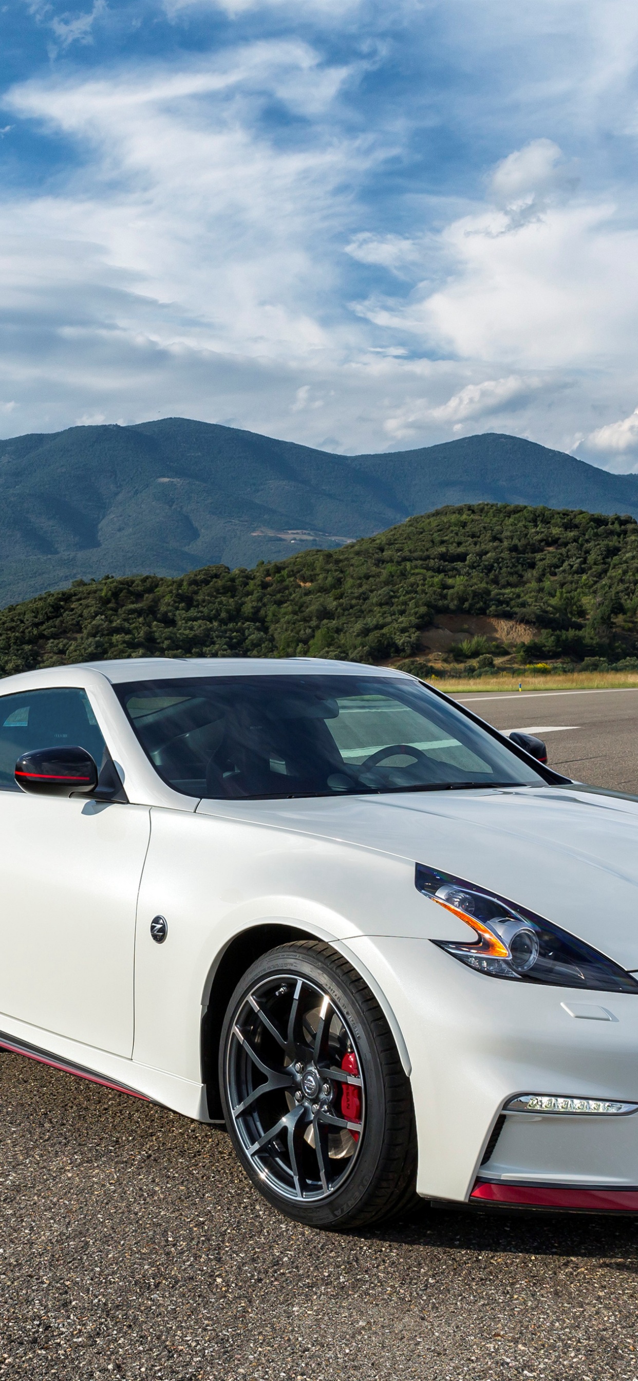 Обои Ниссан, спорткар, авто, nissan 370z, обод в разрешении 1242x2688