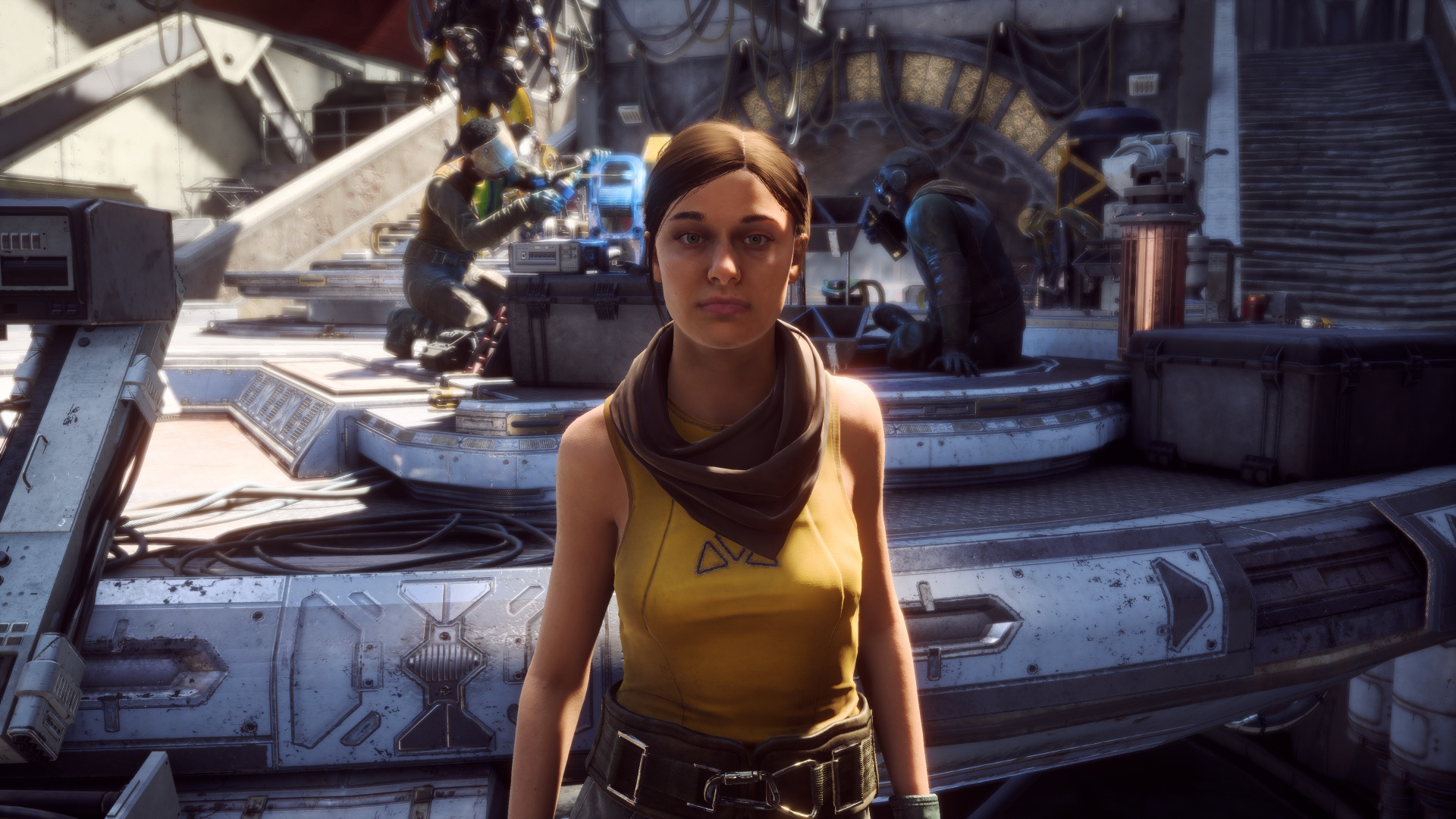 Обои electronic arts, bioware, улыбка, пелена, вымышленный персонаж в разрешении 1920x1080