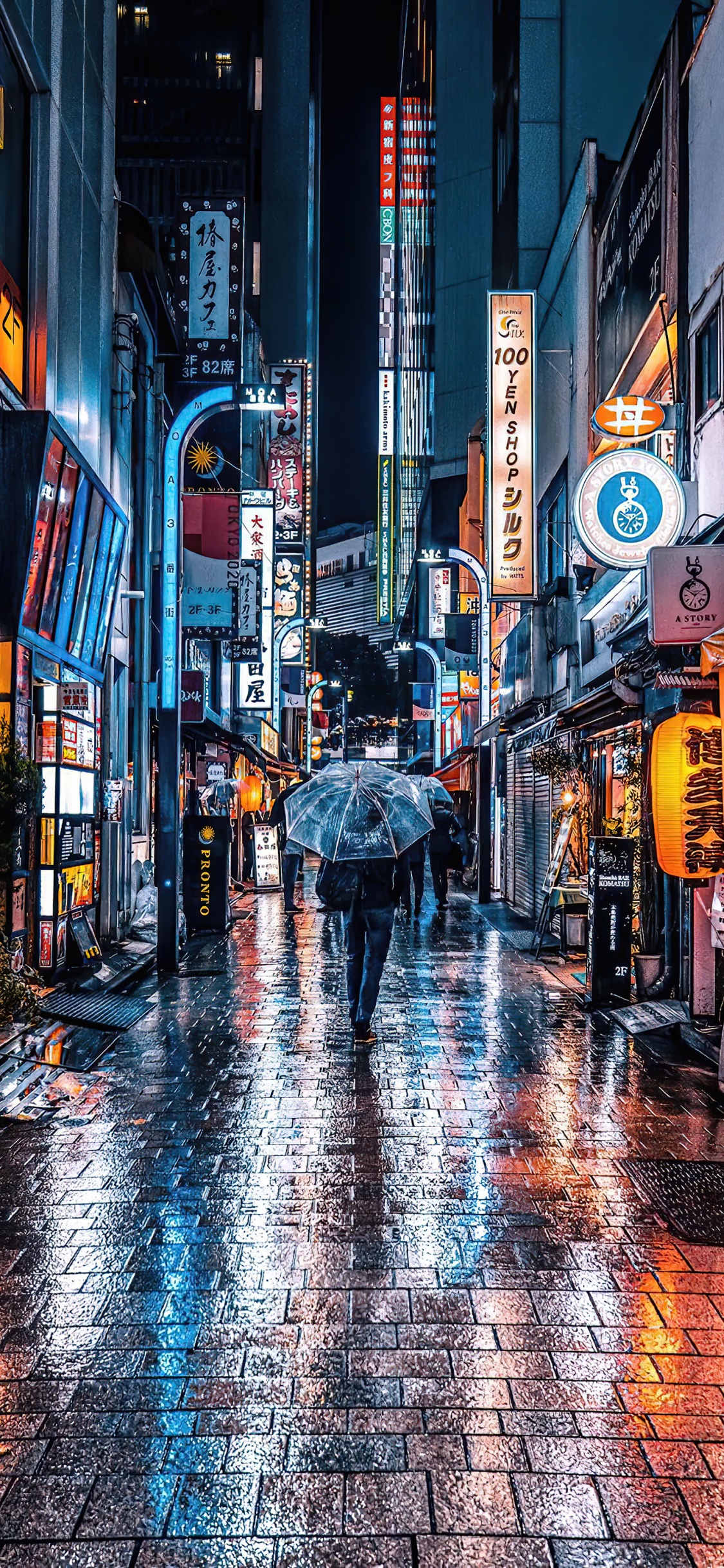 Обои здание, вода, инфраструктура, дорожное покрытие, линия в разрешении 1125x2436