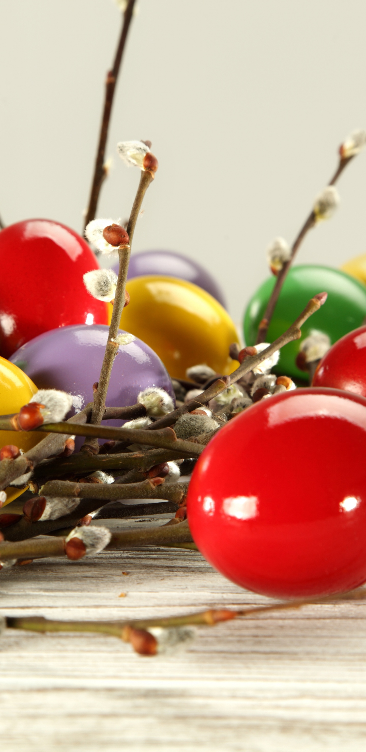 Обои пасхальное яйцо, пища, фрукты, пасха, сережка в разрешении 1440x2960