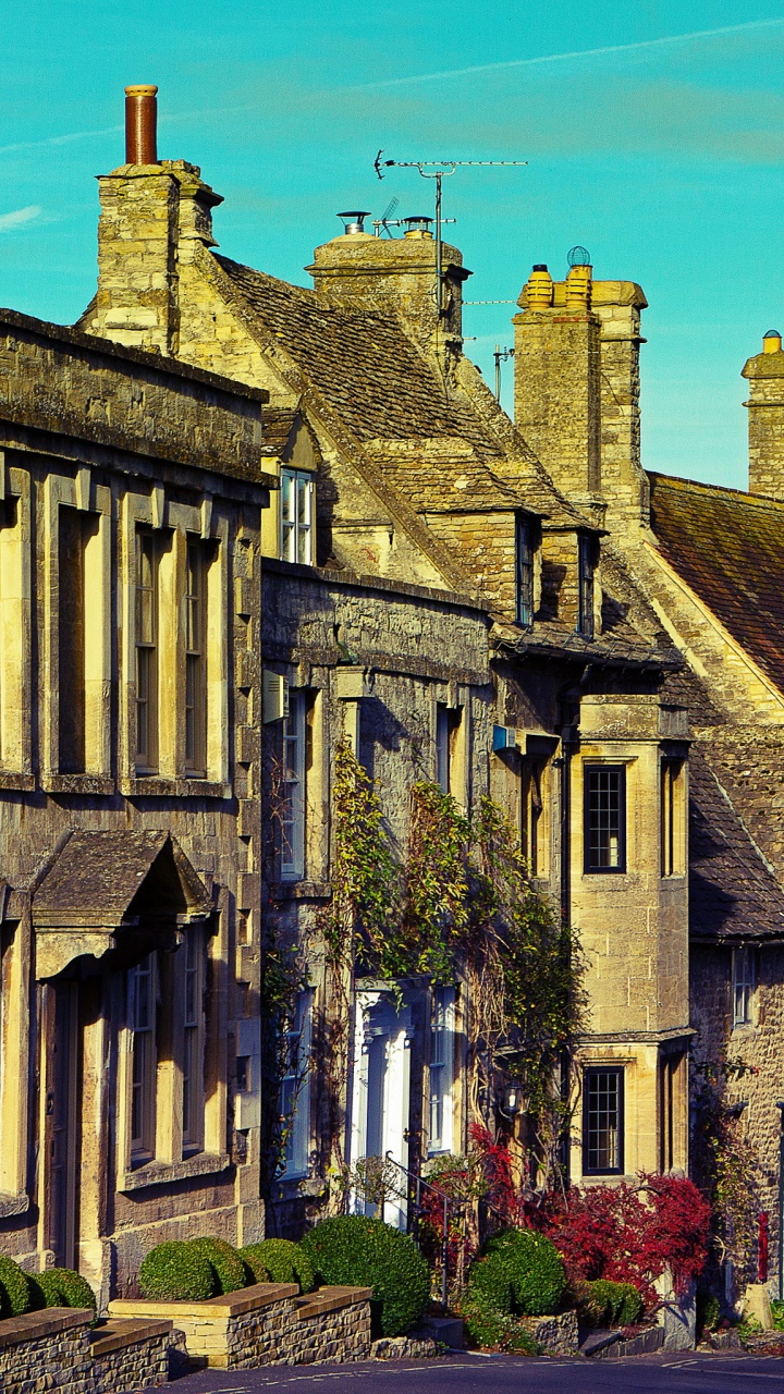 Обои Берфорд, Хаус, Английский загородный дом, город, здание в разрешении 720x1280