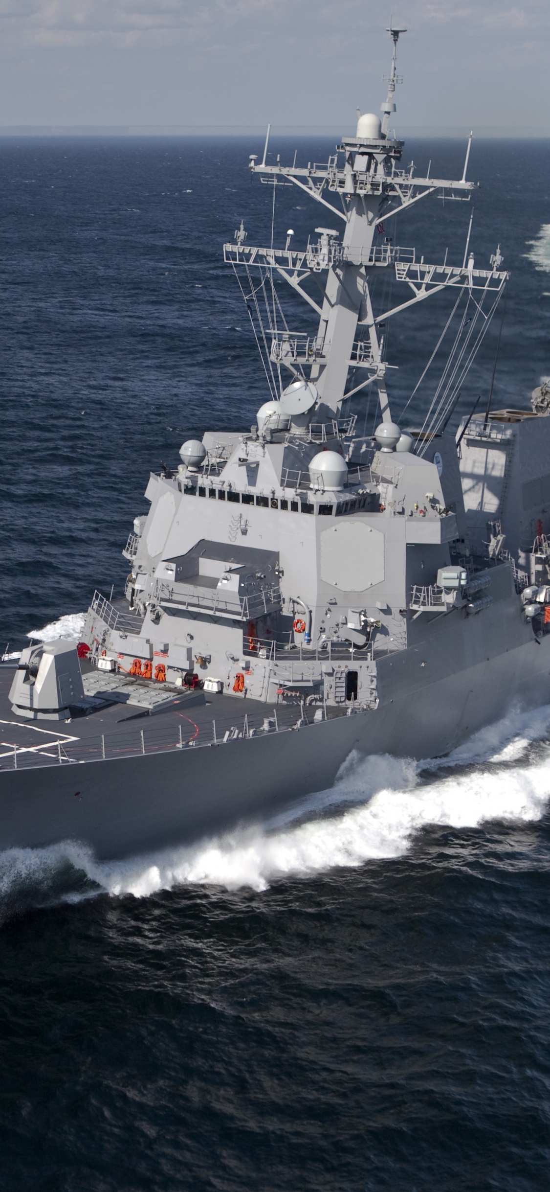 Обои военно морской флот США, разрушитель, ВМС США Джейсон данхем, Эсминец Арли Берк, военный корабль в разрешении 1125x2436