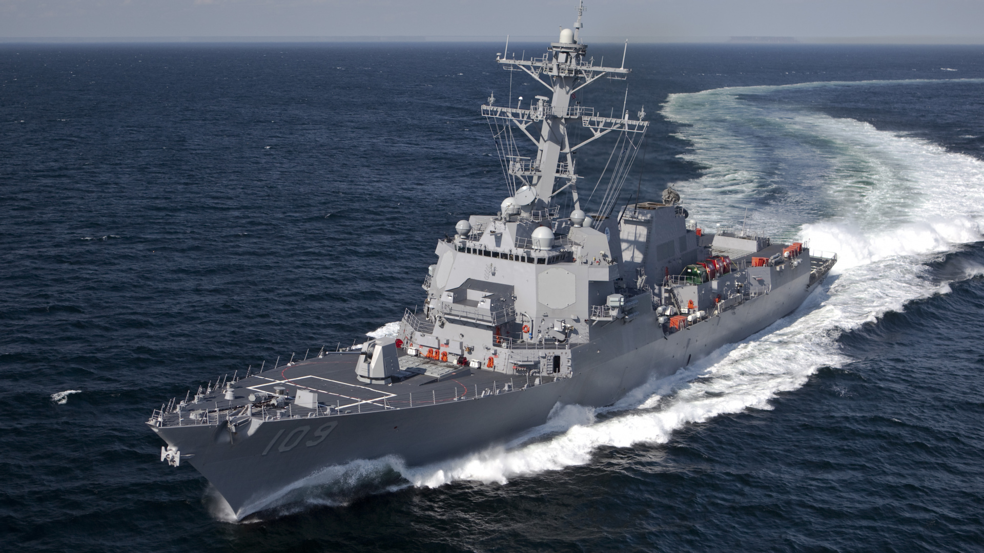 Обои военно морской флот США, разрушитель, ВМС США Джейсон данхем, Эсминец Арли Берк, военный корабль в разрешении 1920x1080