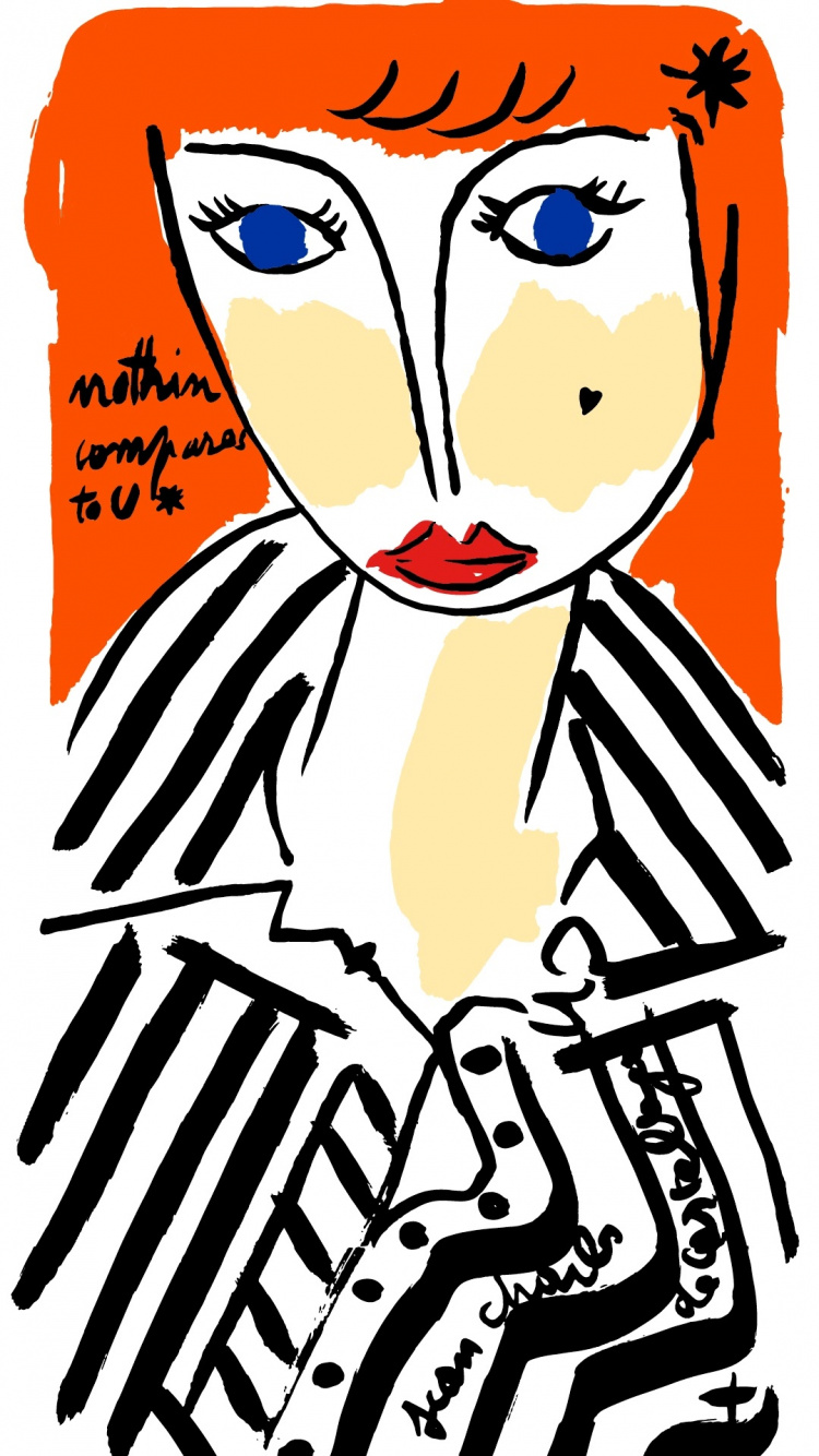 Обои OnePlus 5, арт, смартфон, телефон, очки в разрешении 750x1334