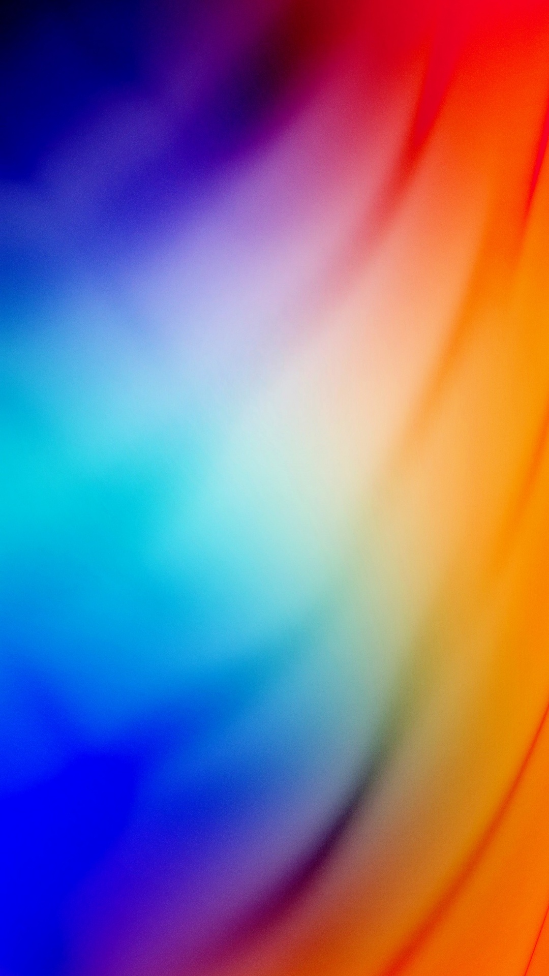 Обои Оранжевый цвет, красочность, синий, пурпур, пурпурный цвет в разрешении 1080x1920