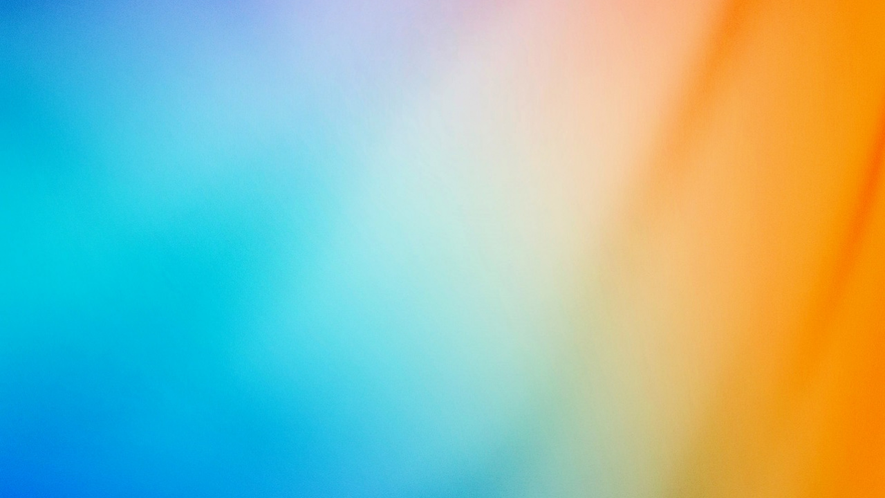 Обои Оранжевый цвет, красочность, синий, пурпур, пурпурный цвет в разрешении 1280x720