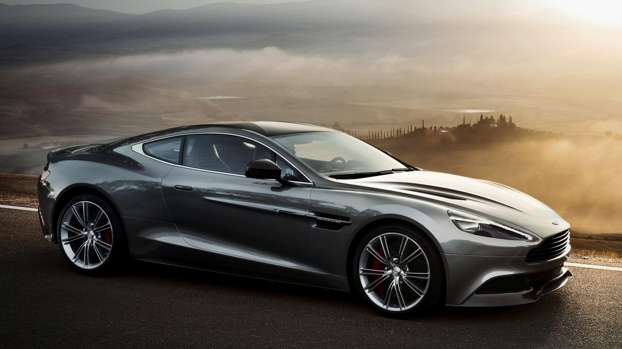 Обои aston martin vanquish, Астон Мартин, авто, Астон Мартин-АМ-310 победить, кузов купе в разрешении 1280x720