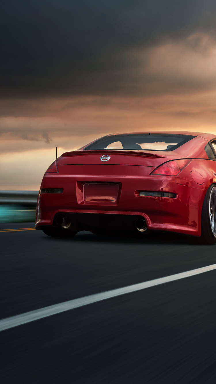 Обои авто, Ниссан, спорткар, тюнинг автомобилей, суперкар в разрешении 750x1334