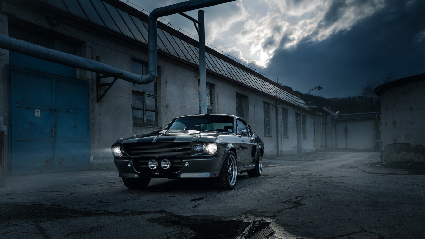 Обои Мустанг Элеанор, Шелби Мустанг, авто, Элеонора, мускул кар в разрешении 1366x768