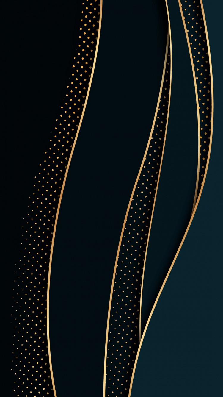 Обои узор, геометрия, математика, золото, наземное растение в разрешении 750x1334