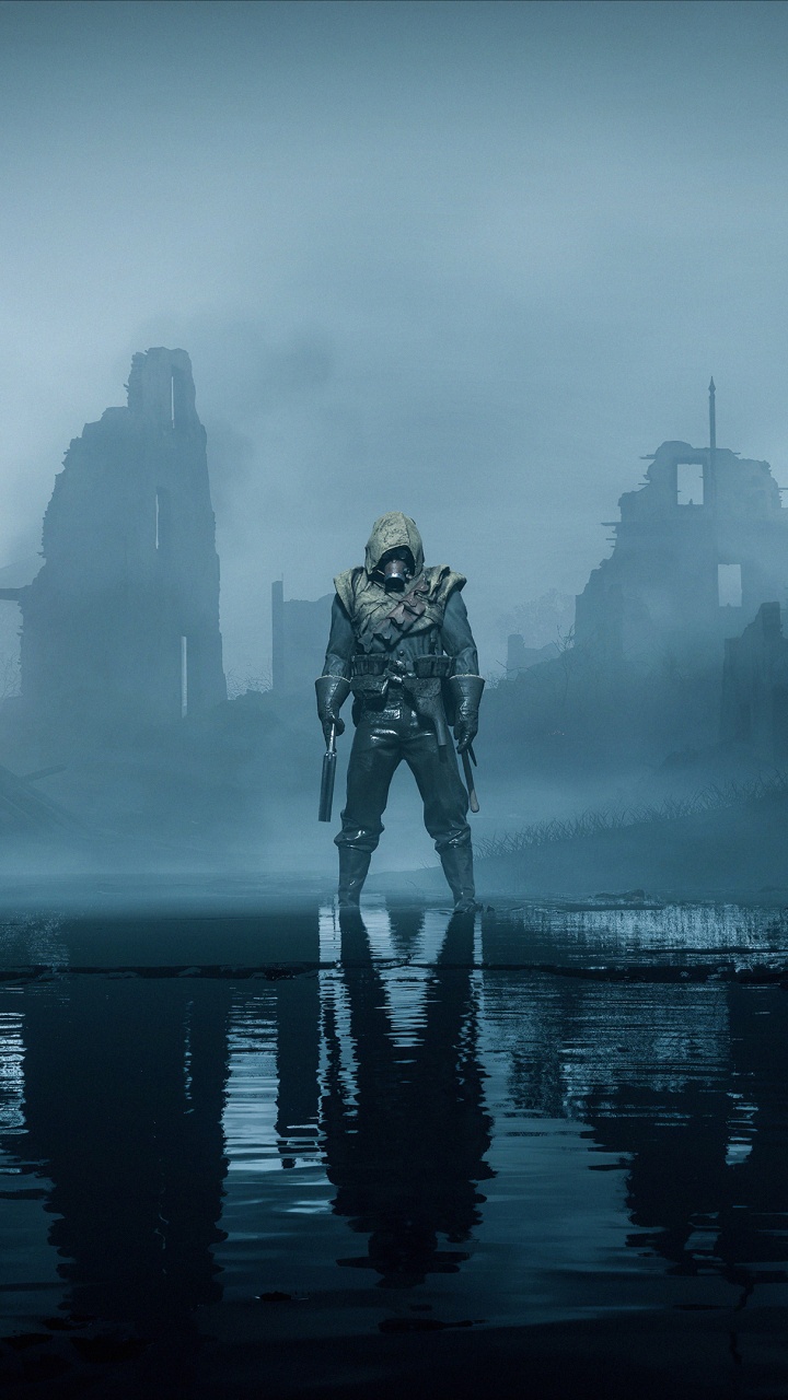 Обои компьютерная игра, кости, battlefield 1, игра-боевик, игры в разрешении 720x1280