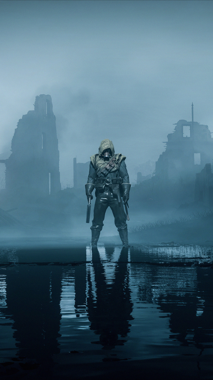 Обои компьютерная игра, кости, battlefield 1, игра-боевик, игры в разрешении 750x1334