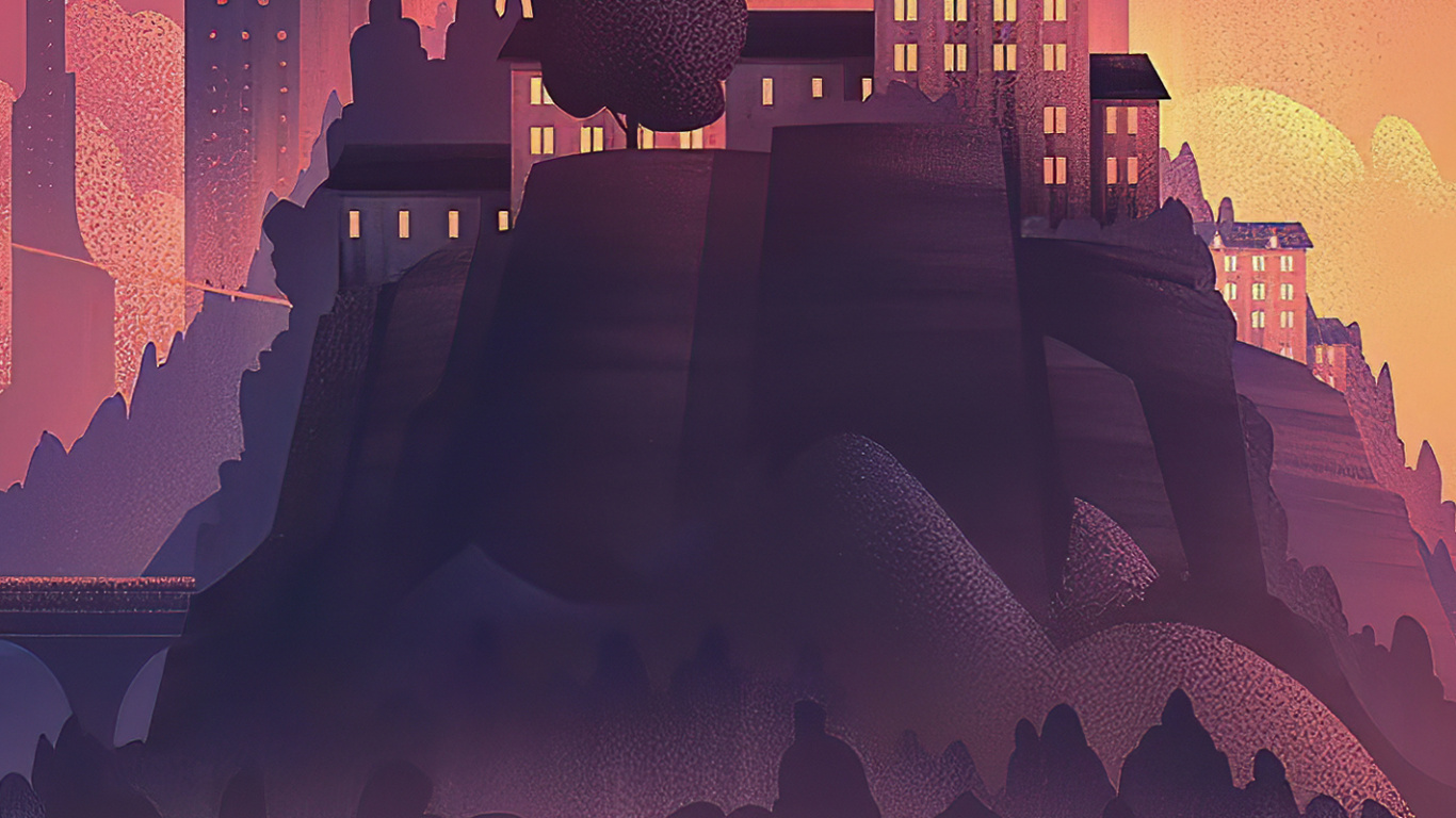 Обои городской пейзаж, здание, атмосфера, мир, свет в разрешении 1366x768