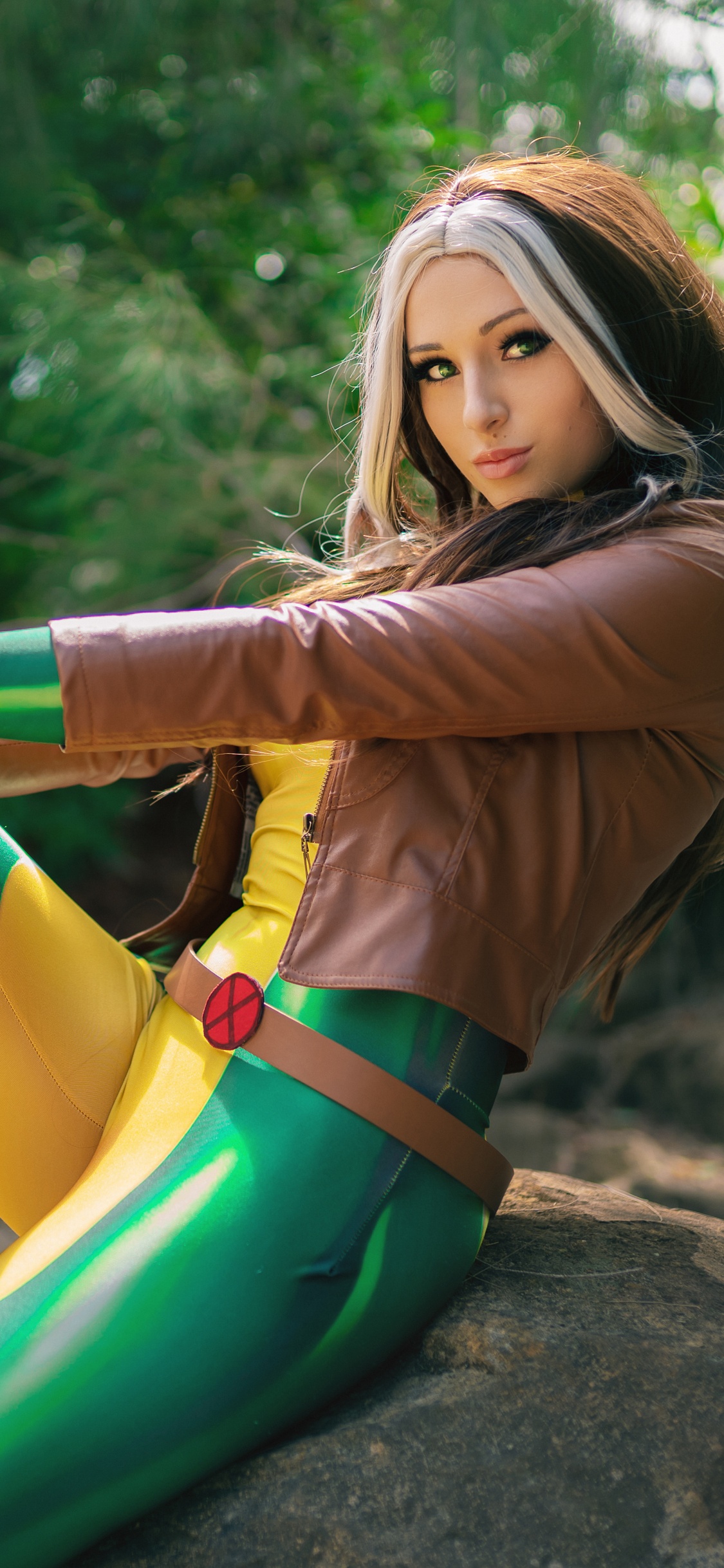 Обои жулик, косплей, комиксы Марвел, зеленый, одежда в разрешении 1125x2436