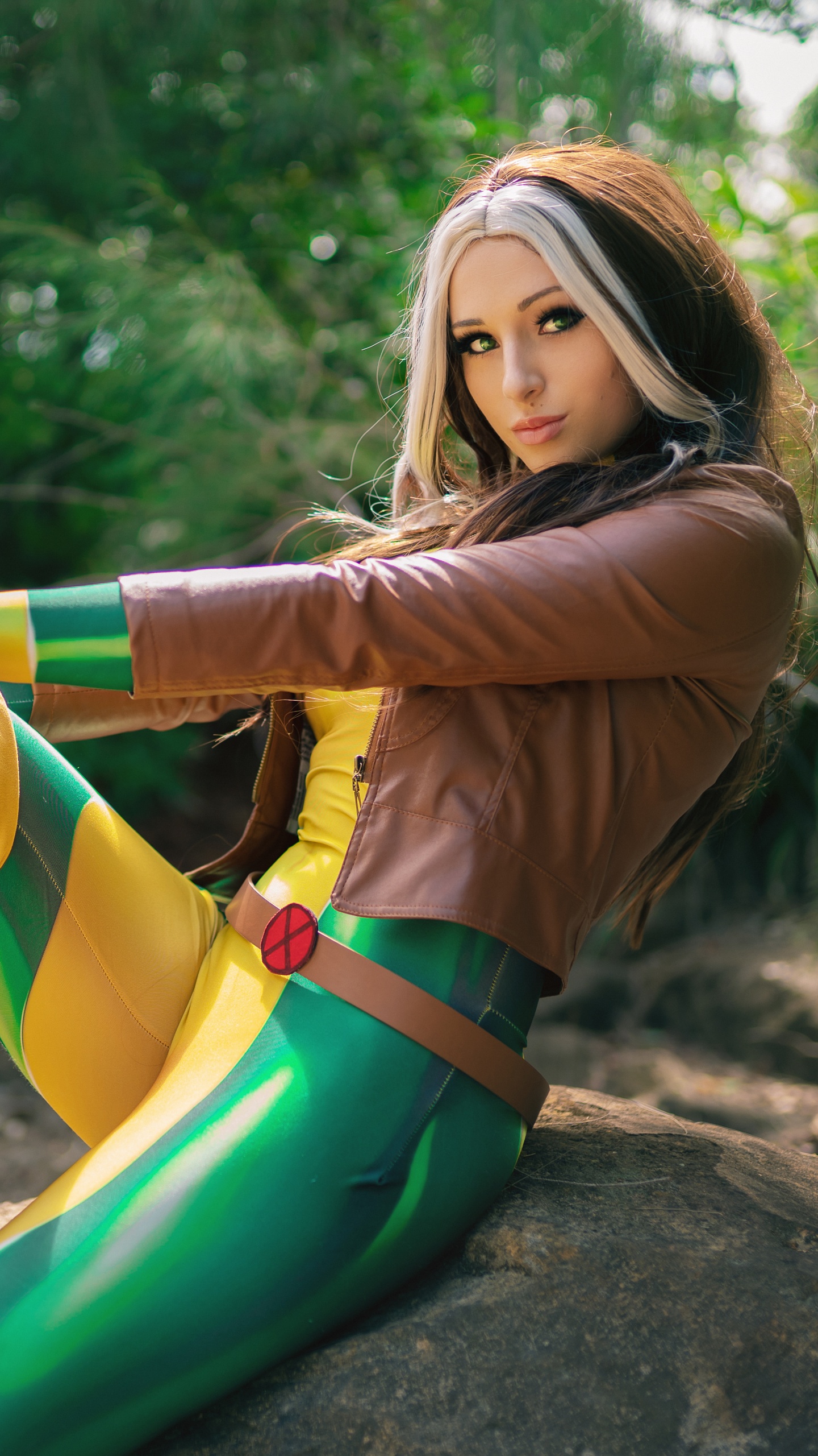 Обои жулик, косплей, комиксы Марвел, зеленый, одежда в разрешении 1440x2560