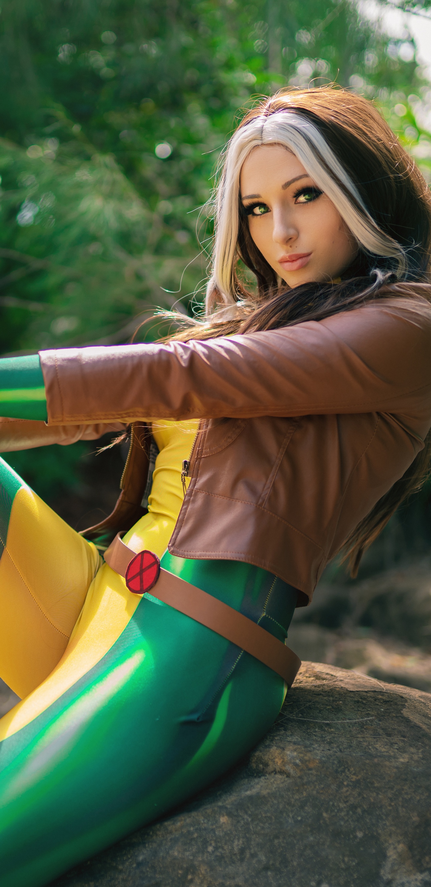 Обои жулик, косплей, комиксы Марвел, зеленый, одежда в разрешении 1440x2960