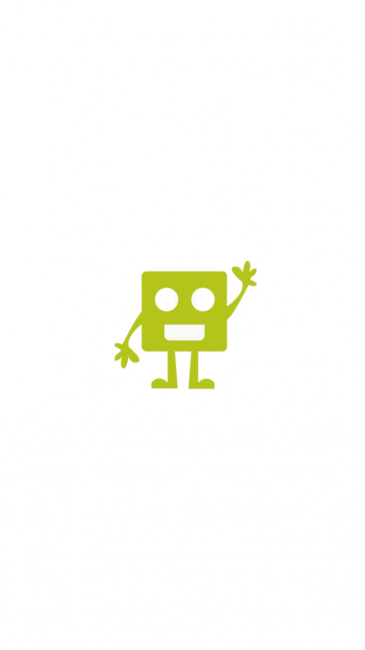 Обои лого, марка, зеленый, текст, желтый в разрешении 750x1334