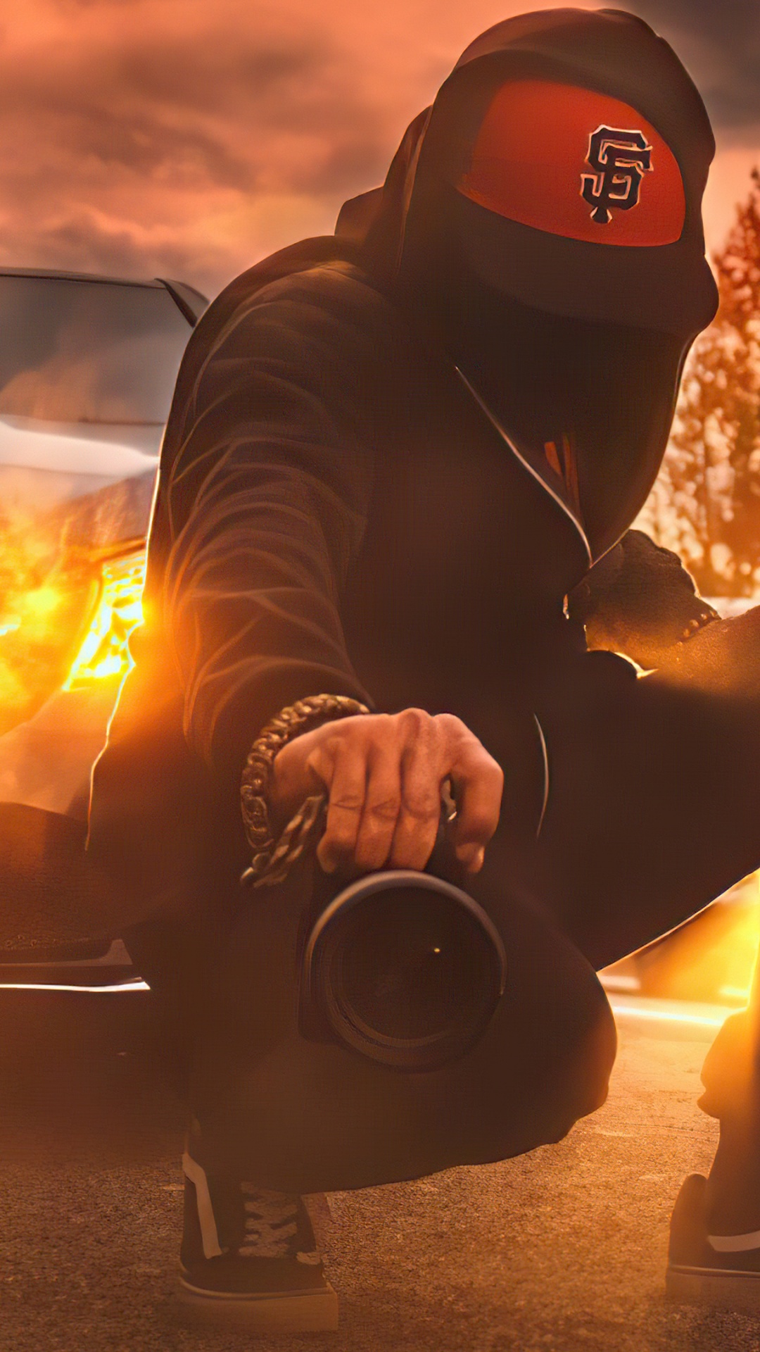 Обои только Камара, Фуджифильм gfx100, арт, легковые автомобили, автомобильное освещение в разрешении 1080x1920