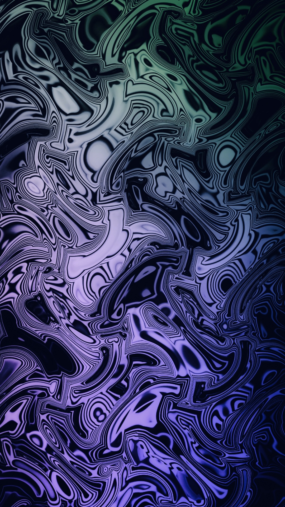 Обои яблоко, смартфон, лазурный, арт, Аква в разрешении 1080x1920