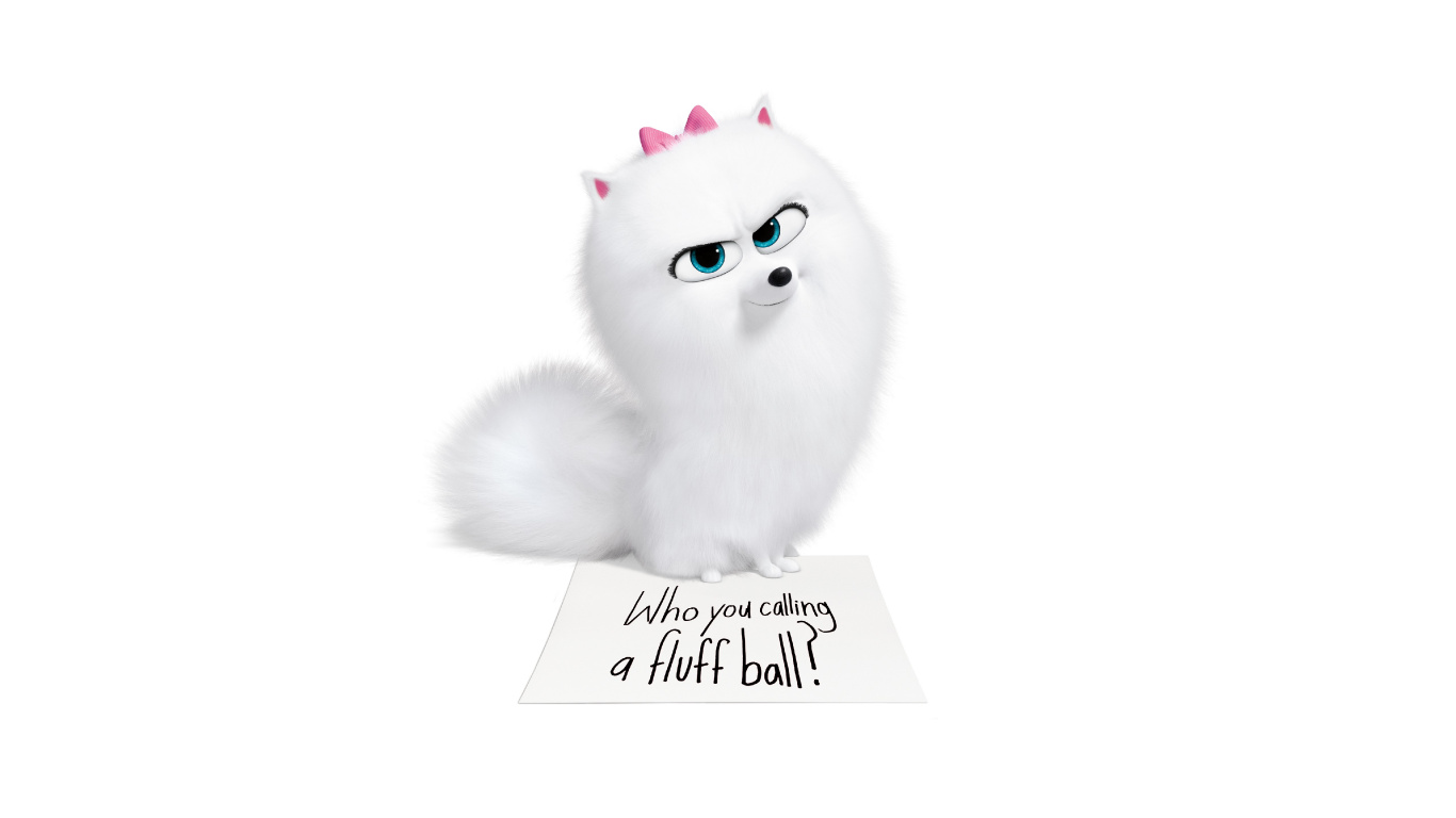 Обои снежок, Гиджет, привлекательность, мех, игрушка в разрешении 1366x768