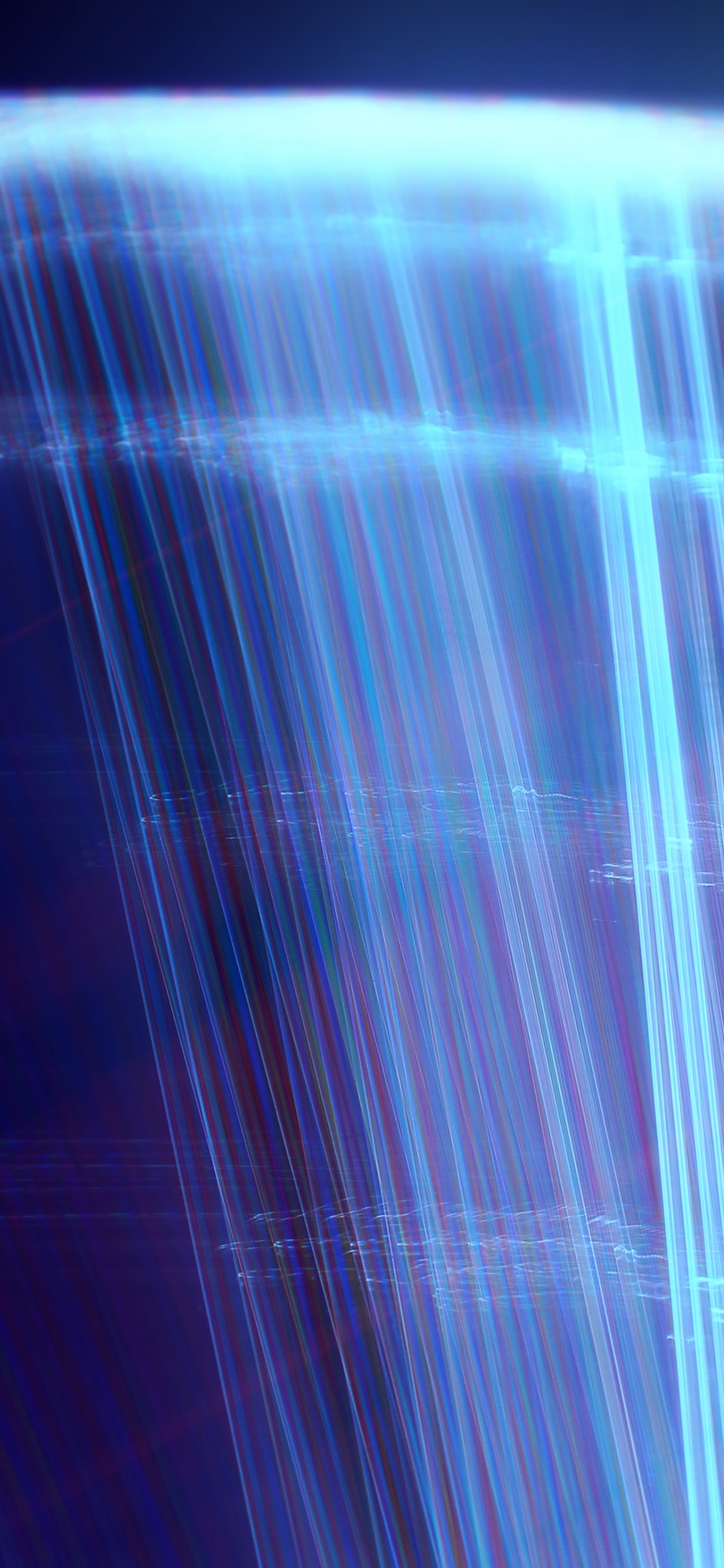 Обои свет, цифровое искусство, синий, электрик, узор в разрешении 1242x2688