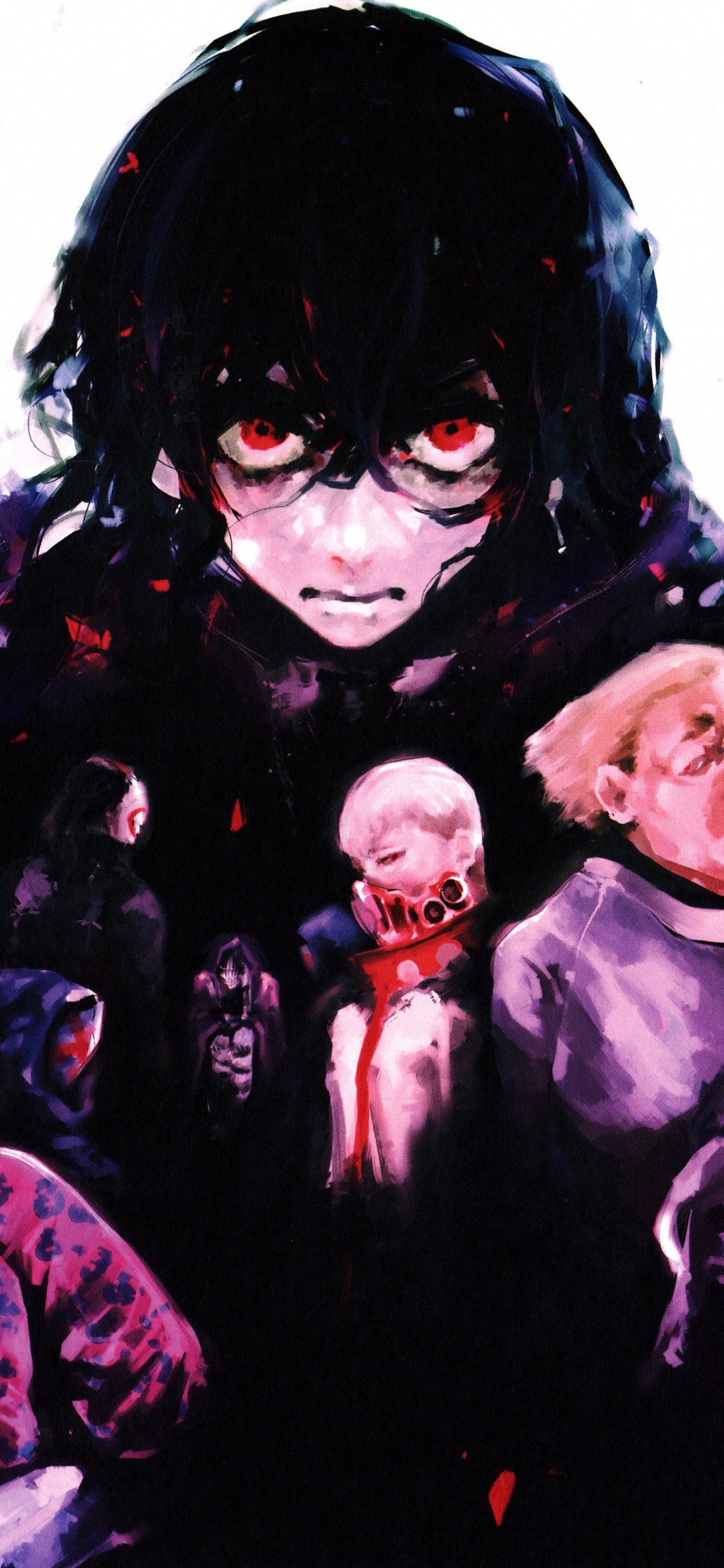 Обои Токио вурдалак, аниме, ЯСУ, Суи Ишида, Токио Вурдалак Объем 11 в разрешении 1125x2436