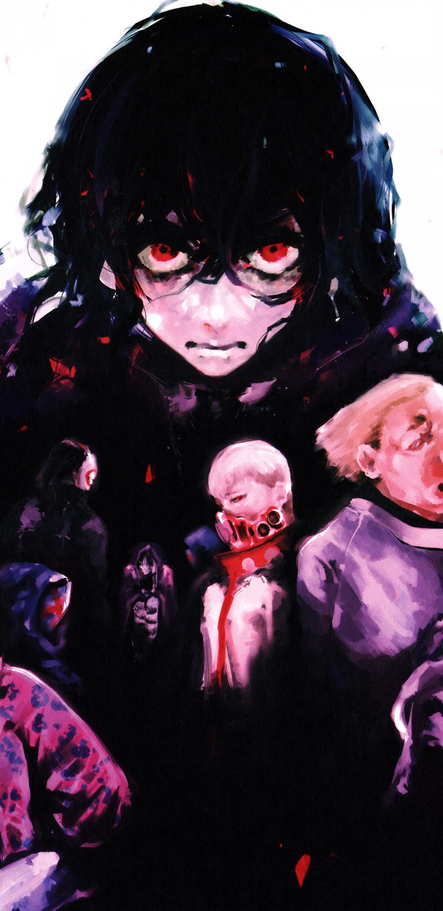 Обои Токио вурдалак, аниме, ЯСУ, Суи Ишида, Токио Вурдалак Объем 11 в разрешении 1440x2960